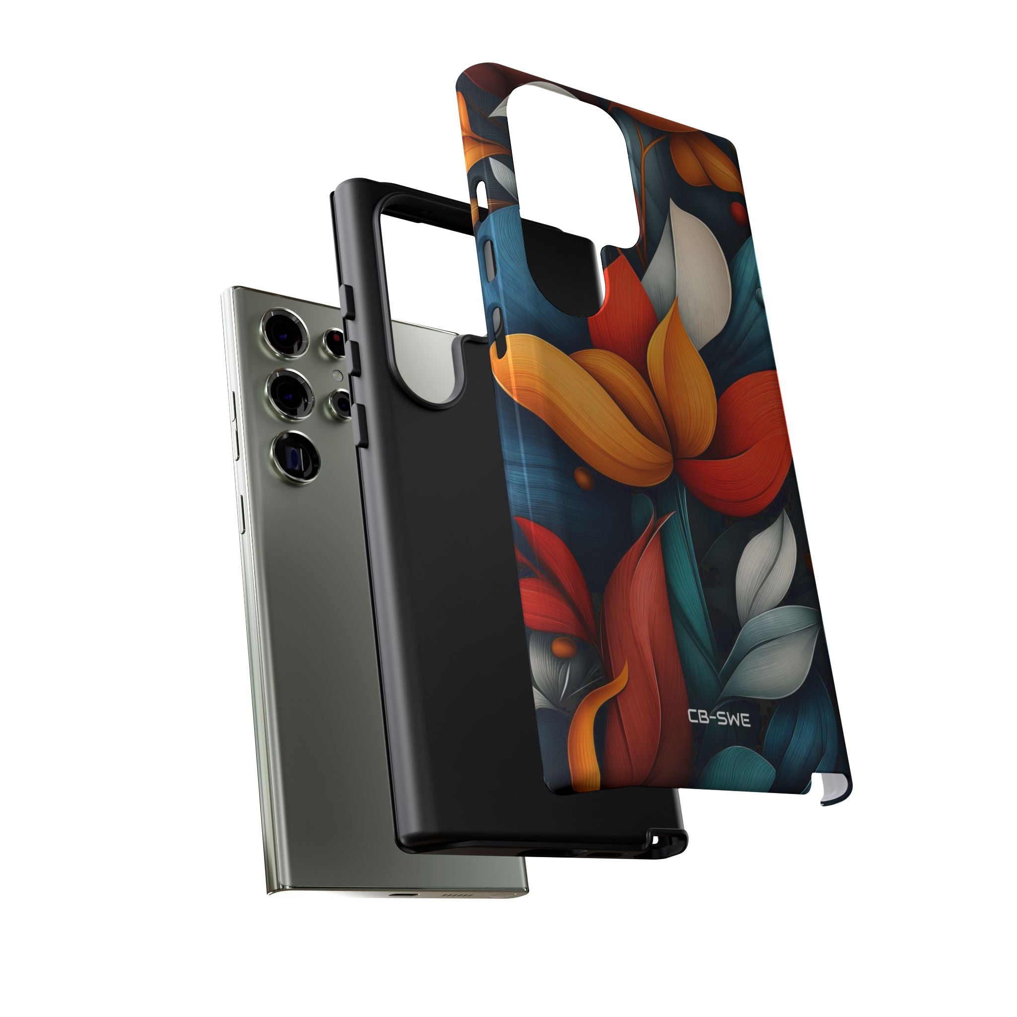 Vibrant Floral Harmony - Samsung Case
