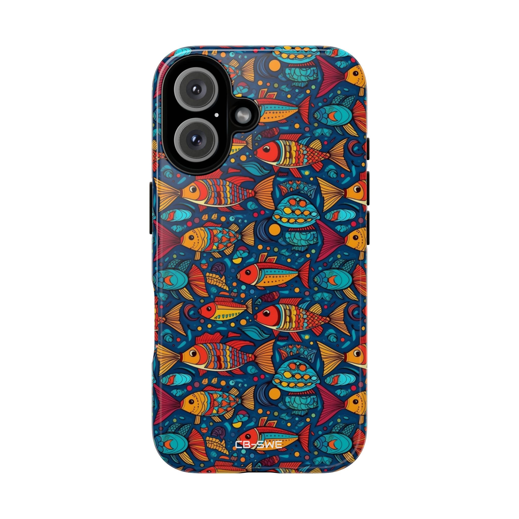 Fish Dance Joyfully - iPhone Case