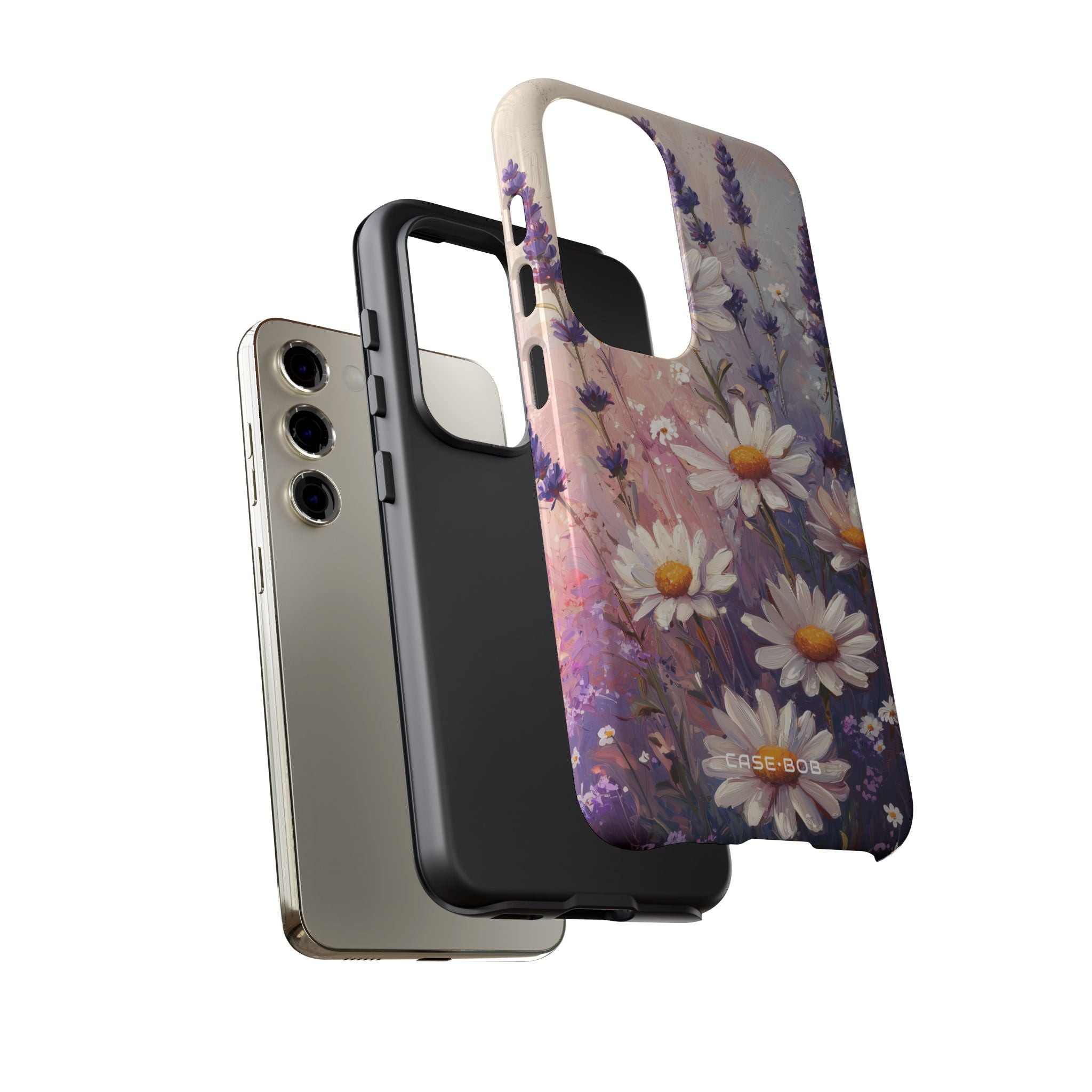 Daisy Lavender Bloom Samsung S23 Case - Tough
