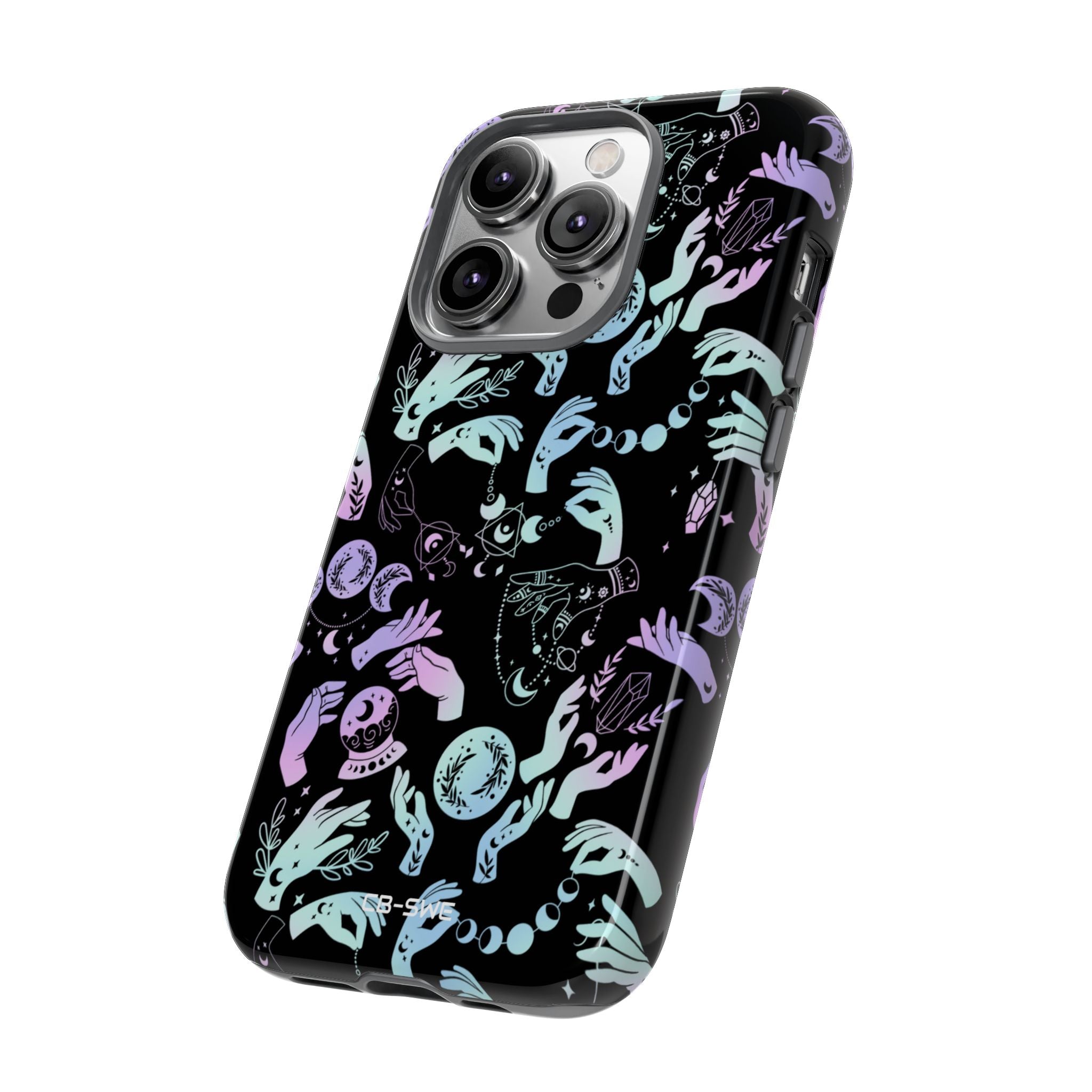 Mystical Celestial Hands - iPhone Case