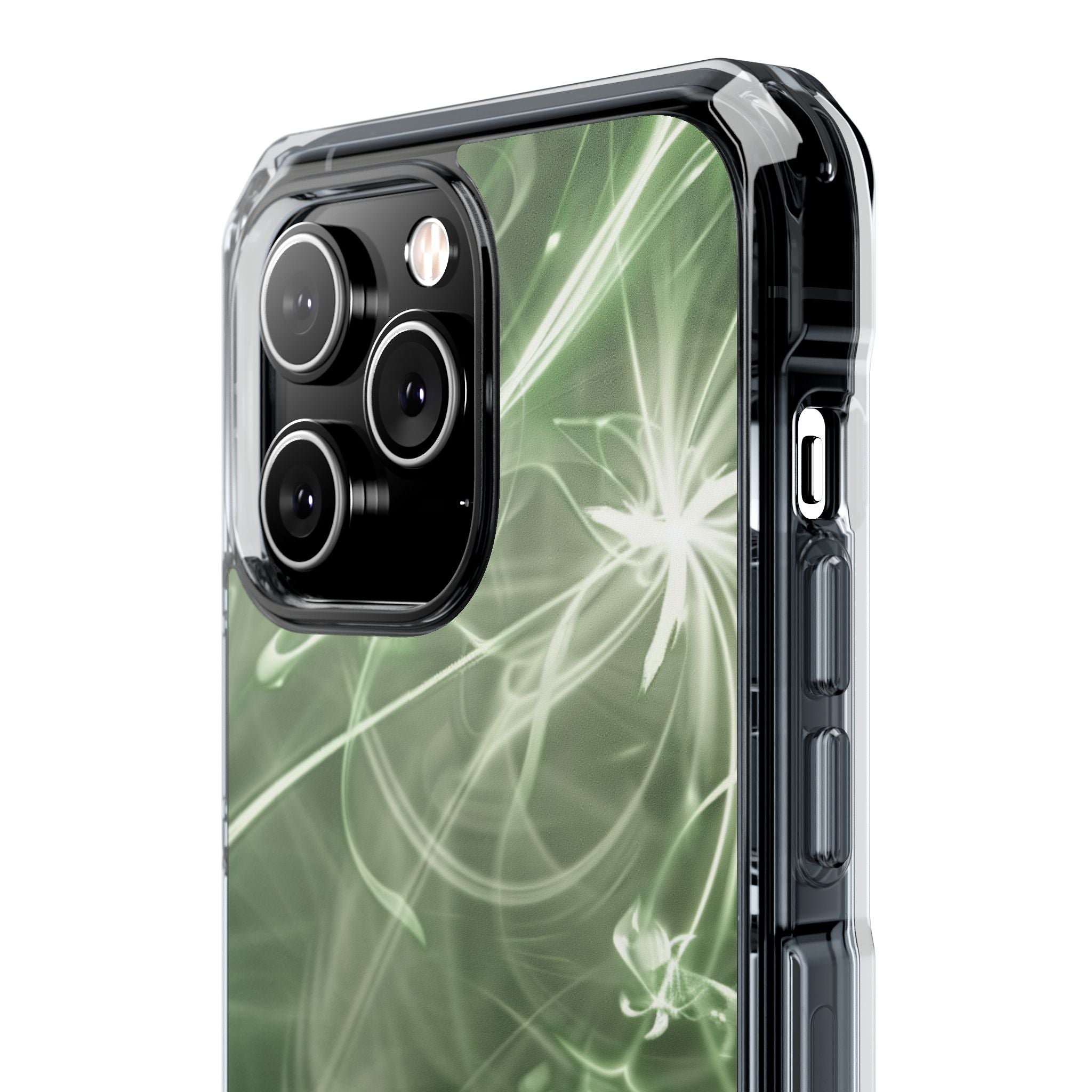 Green Spirit Flow iPhone 14 - Impact Clear+