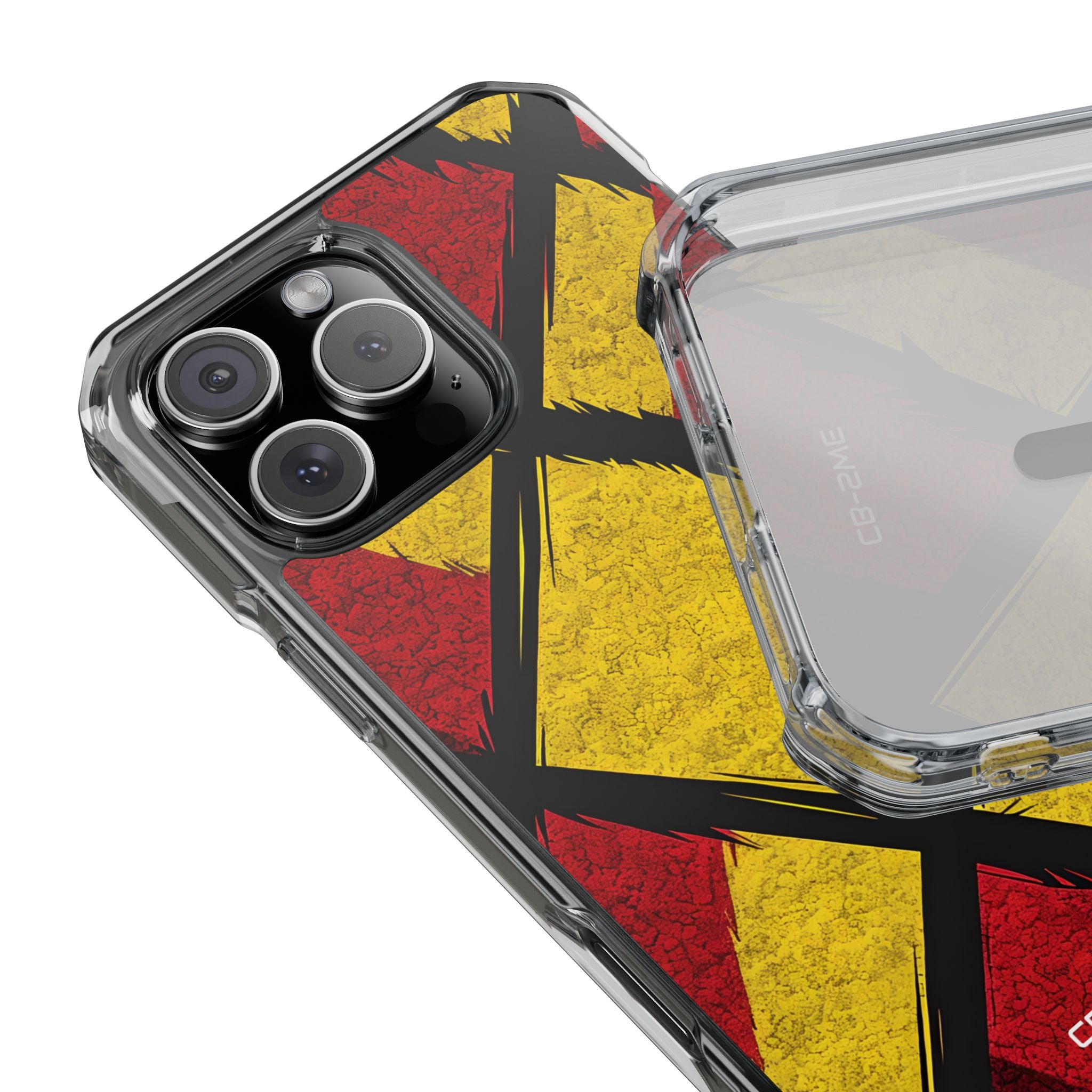 Dynamic Geometric Energy iPhone Case - Impact
