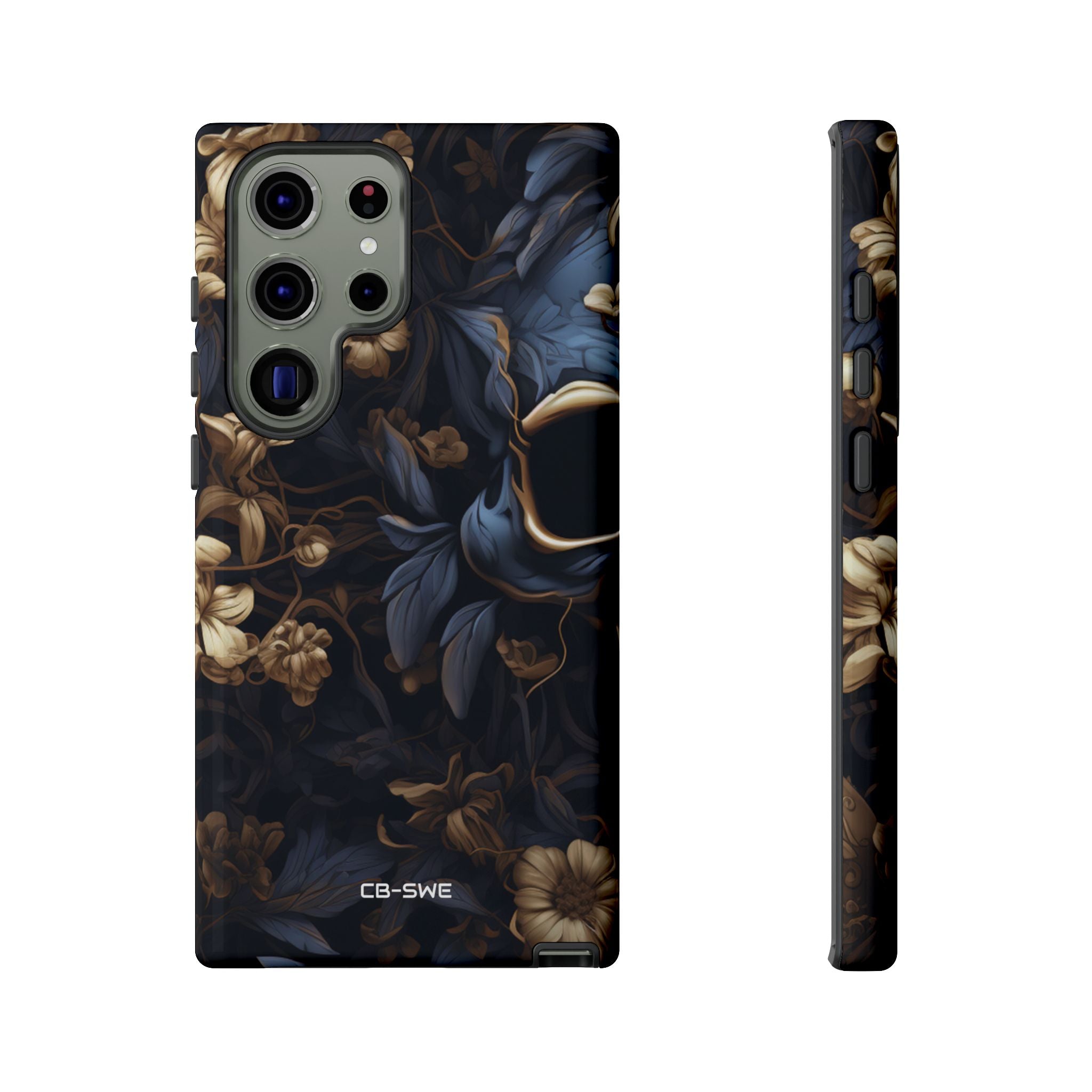 Gothic Floral Skull - Samsung Case