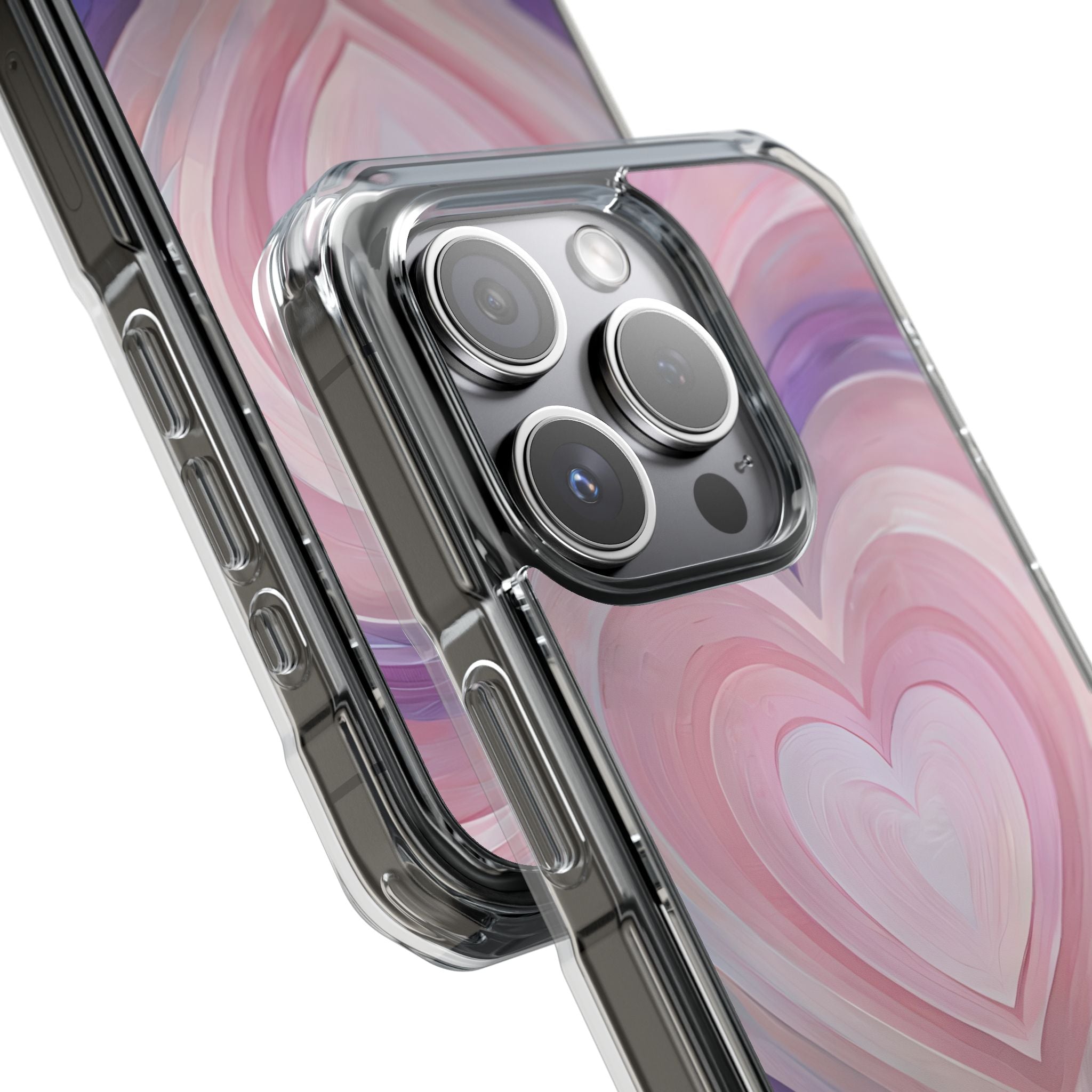 Impressionistic Heart Layers iPhone Case - Impact