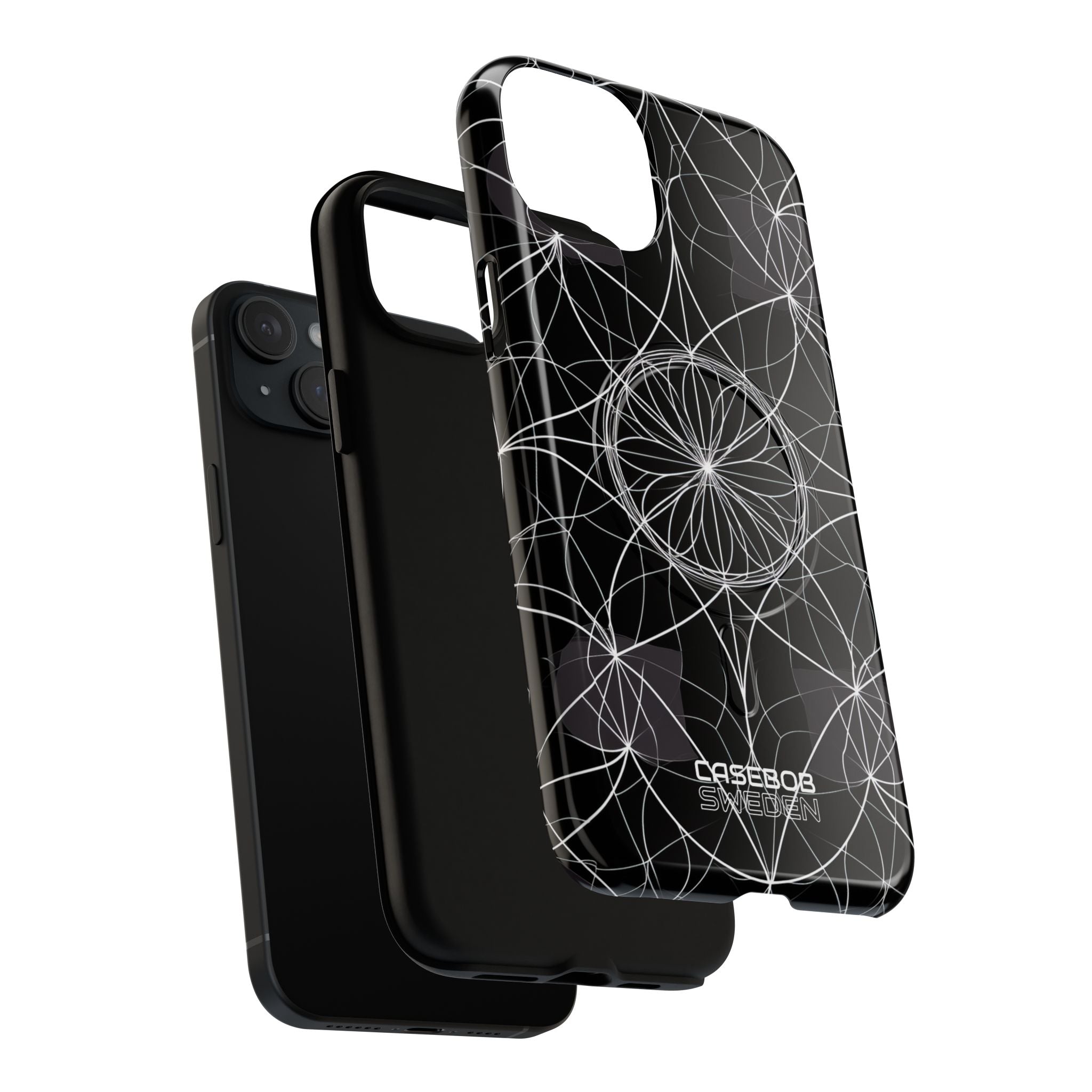 Symmetric Line Bloom iPhone 15 – Robust+