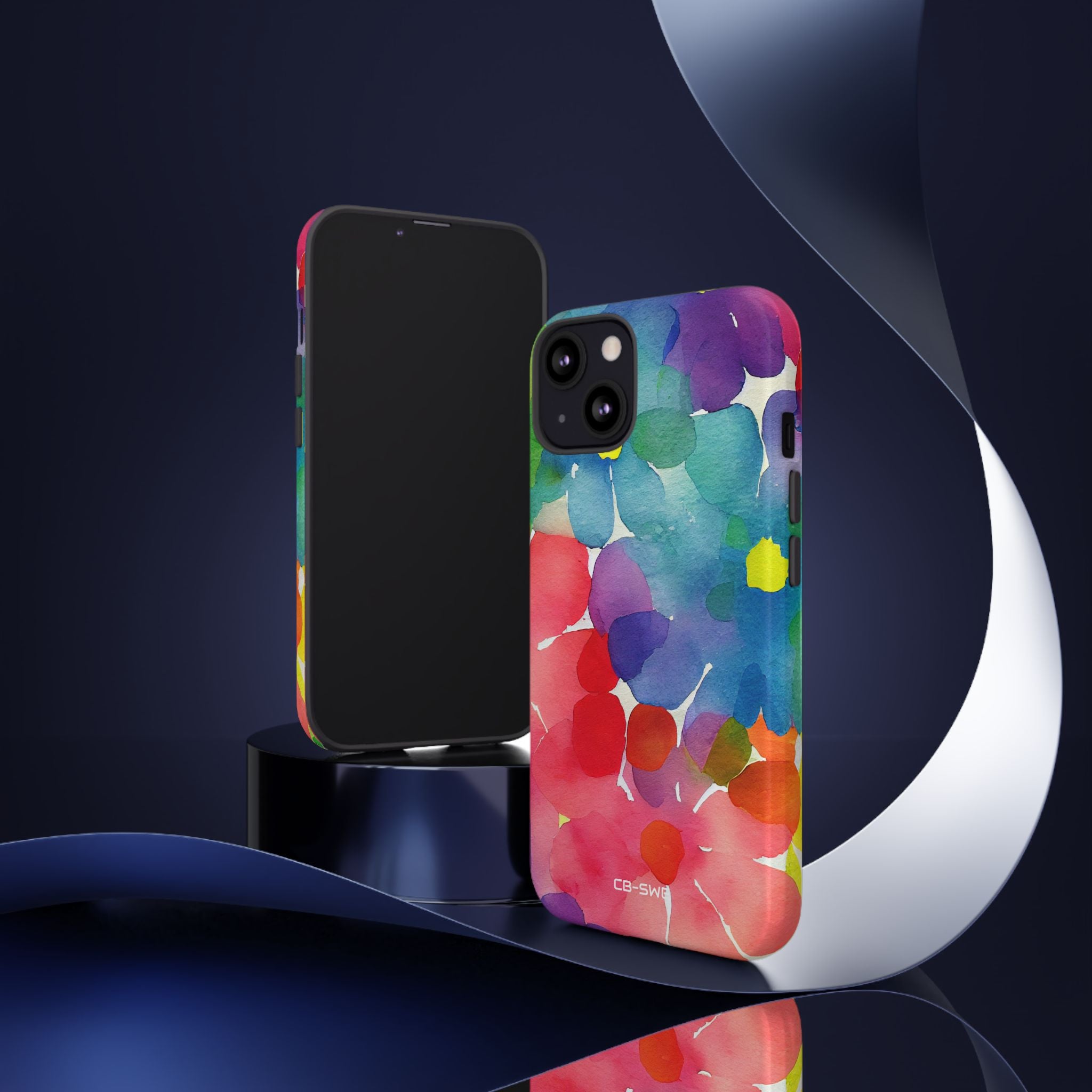 Fluid Color Petals - iPhone Case