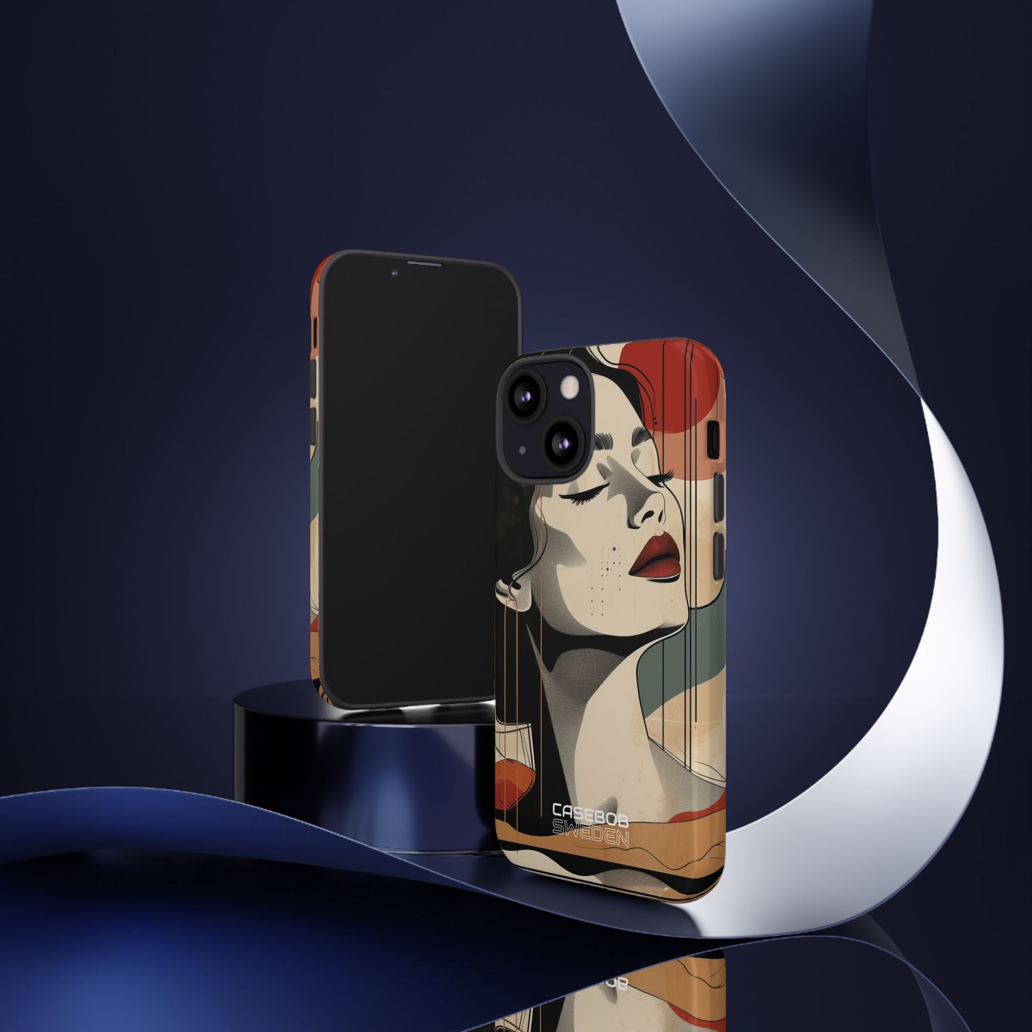 Calm Retro Muse iPhone 13 - Tough