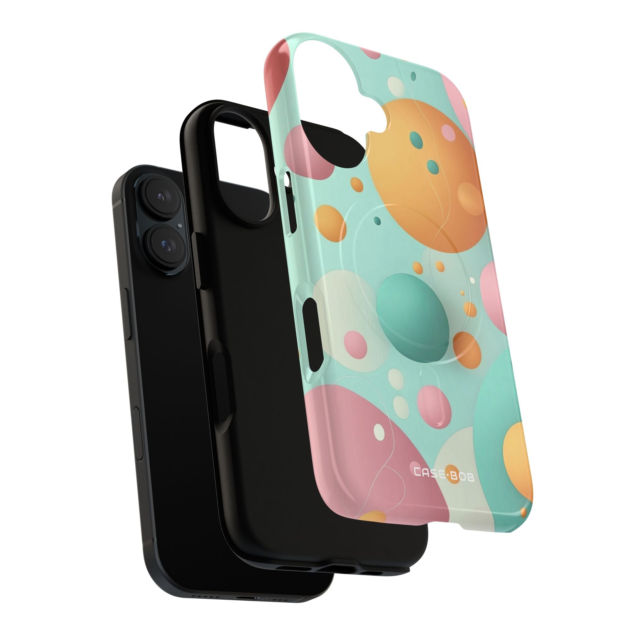 Pastel Circles iPhone 16 Case - Tough+