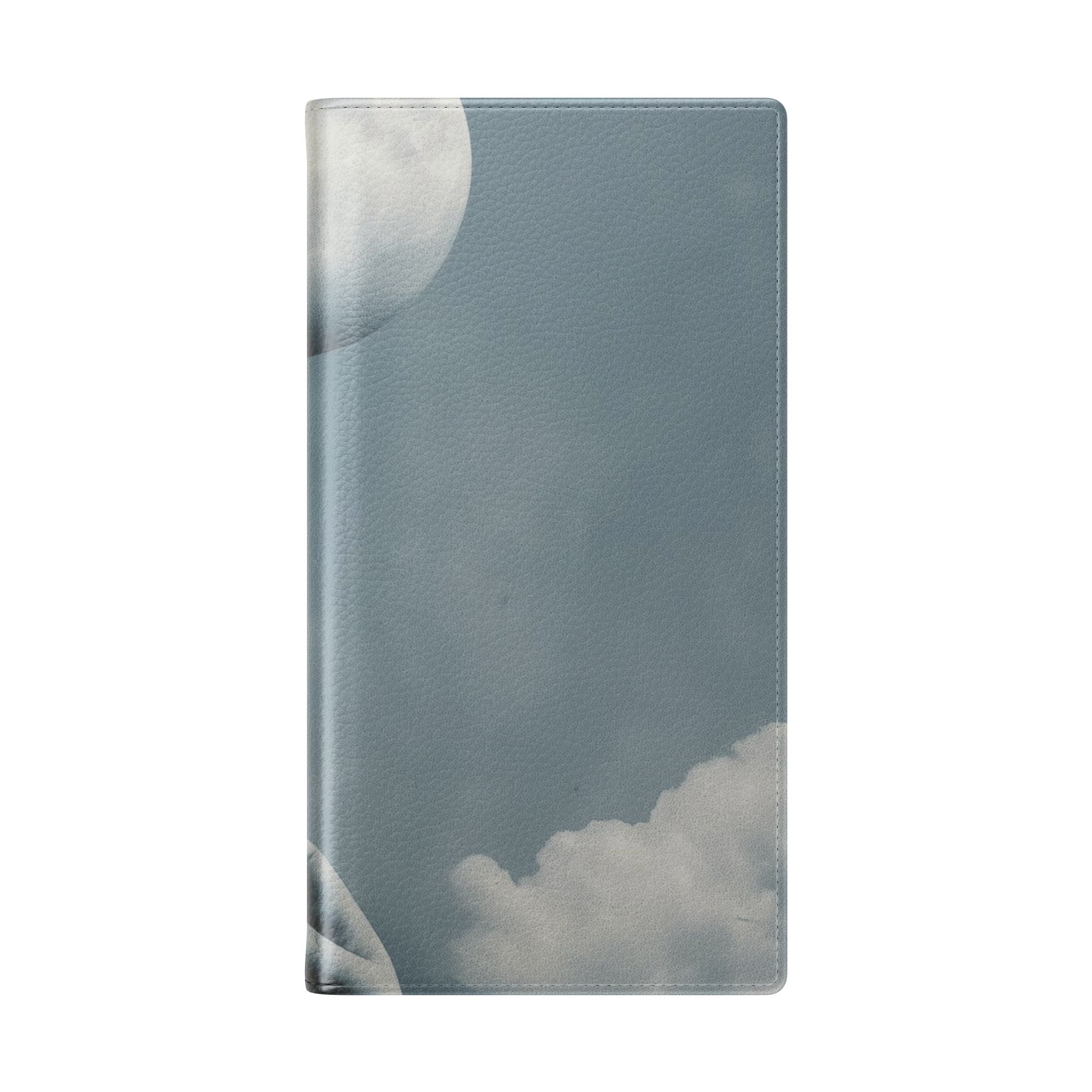 Moon Balloon Blue - Samsung S23 Ultra Case - Wallet