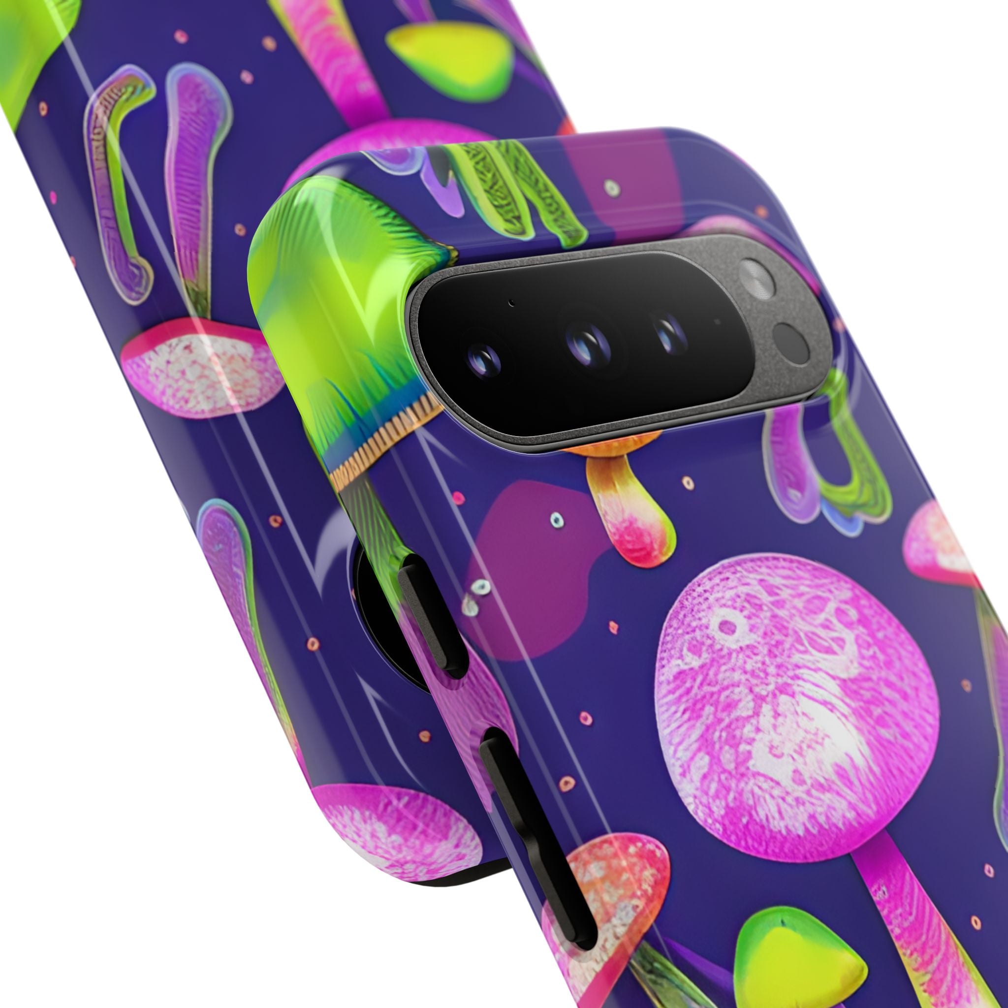 Neon Mushroom Dreams - Google Pixel Case