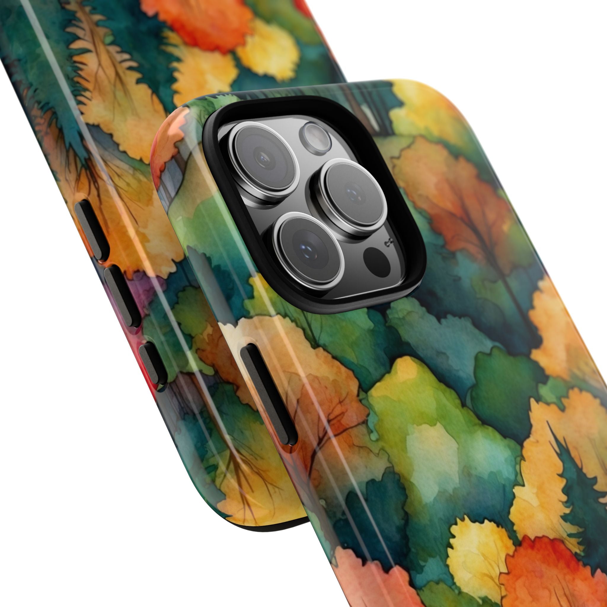 Autumn Leaves Dance - iPhone Case
