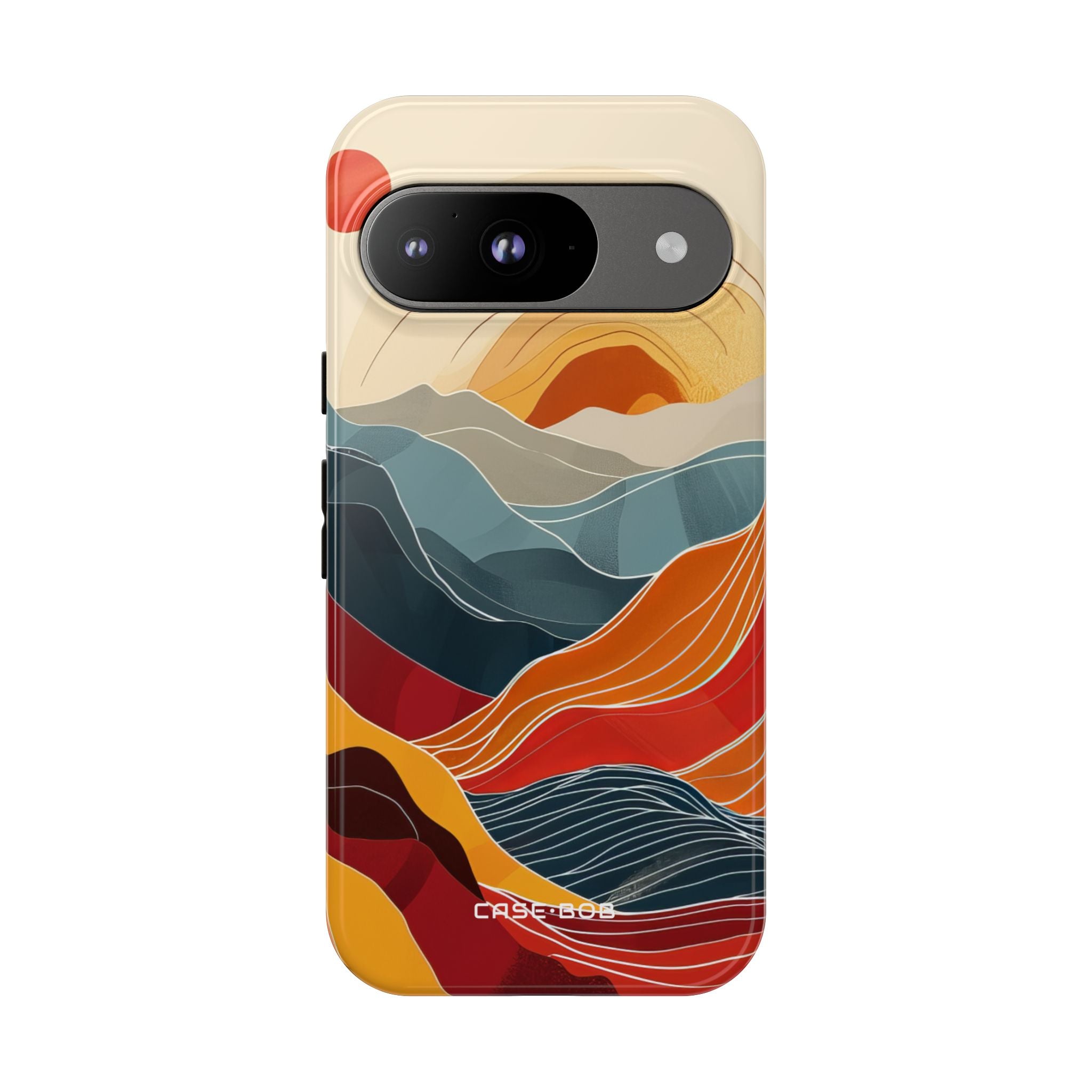 Sunlit Ridges Google Pixel 9 Case - Tough