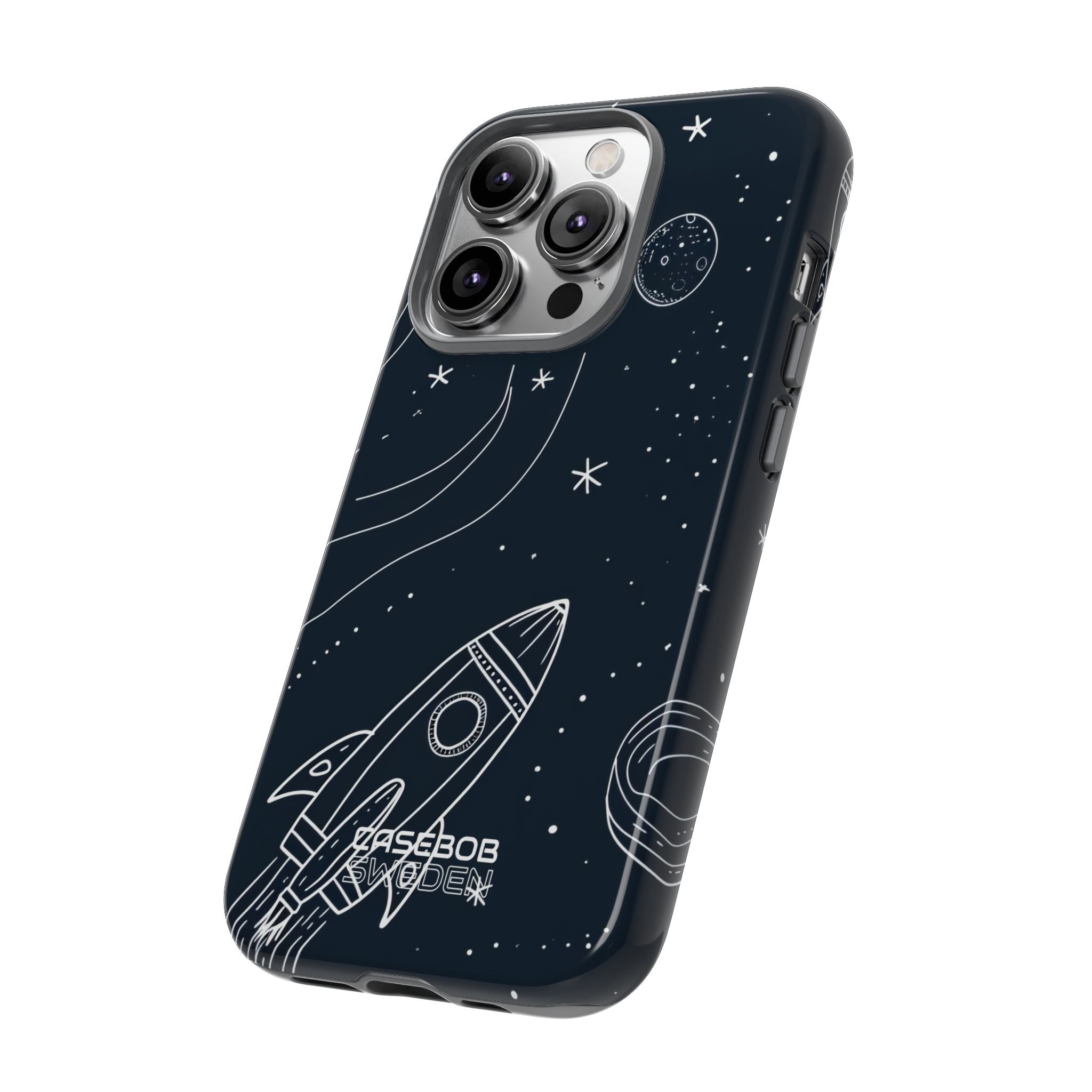 Cosmic Rocket Drift iPhone 14 - Tough