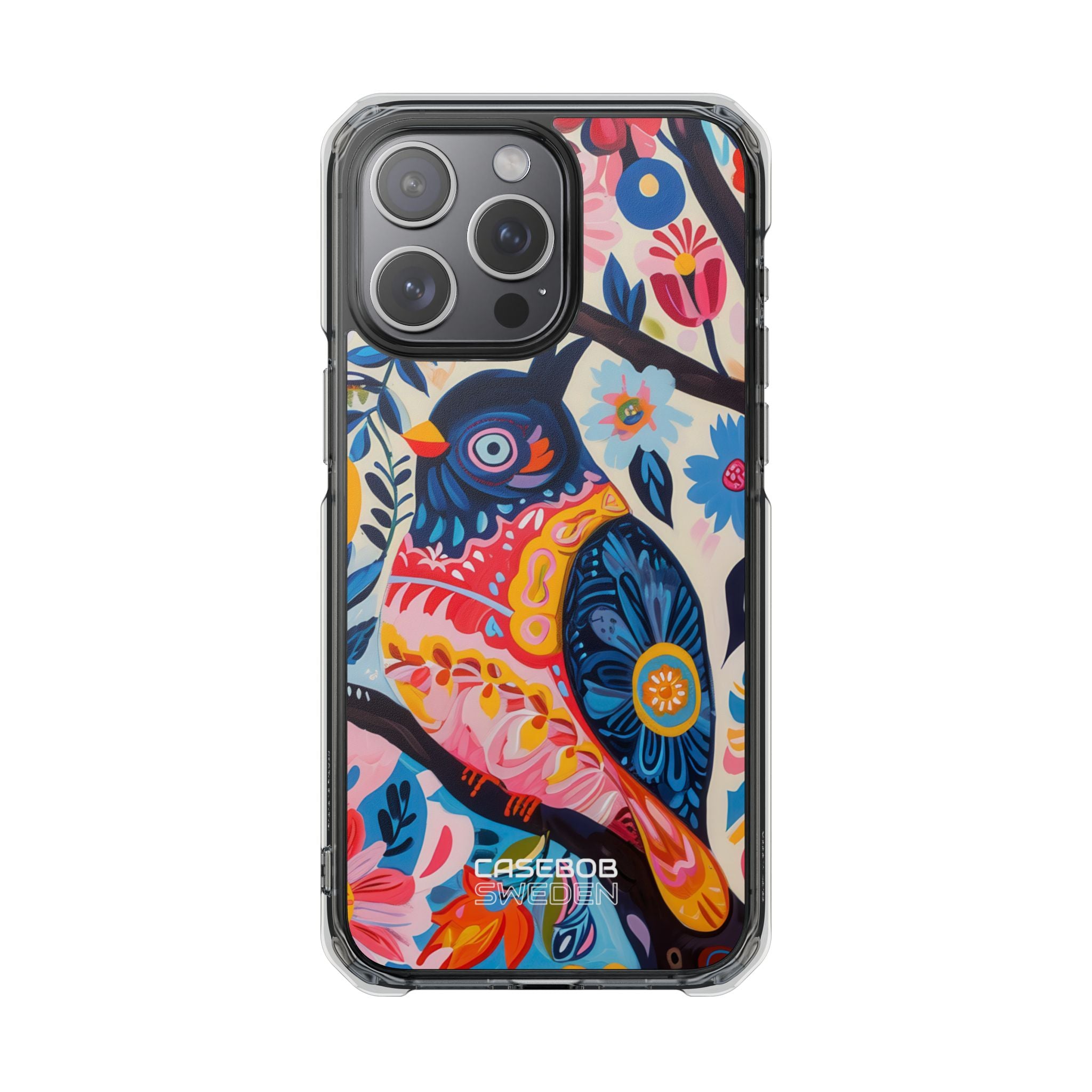 Whimsical Owl Garden iPhone 15 - Impact Clear+