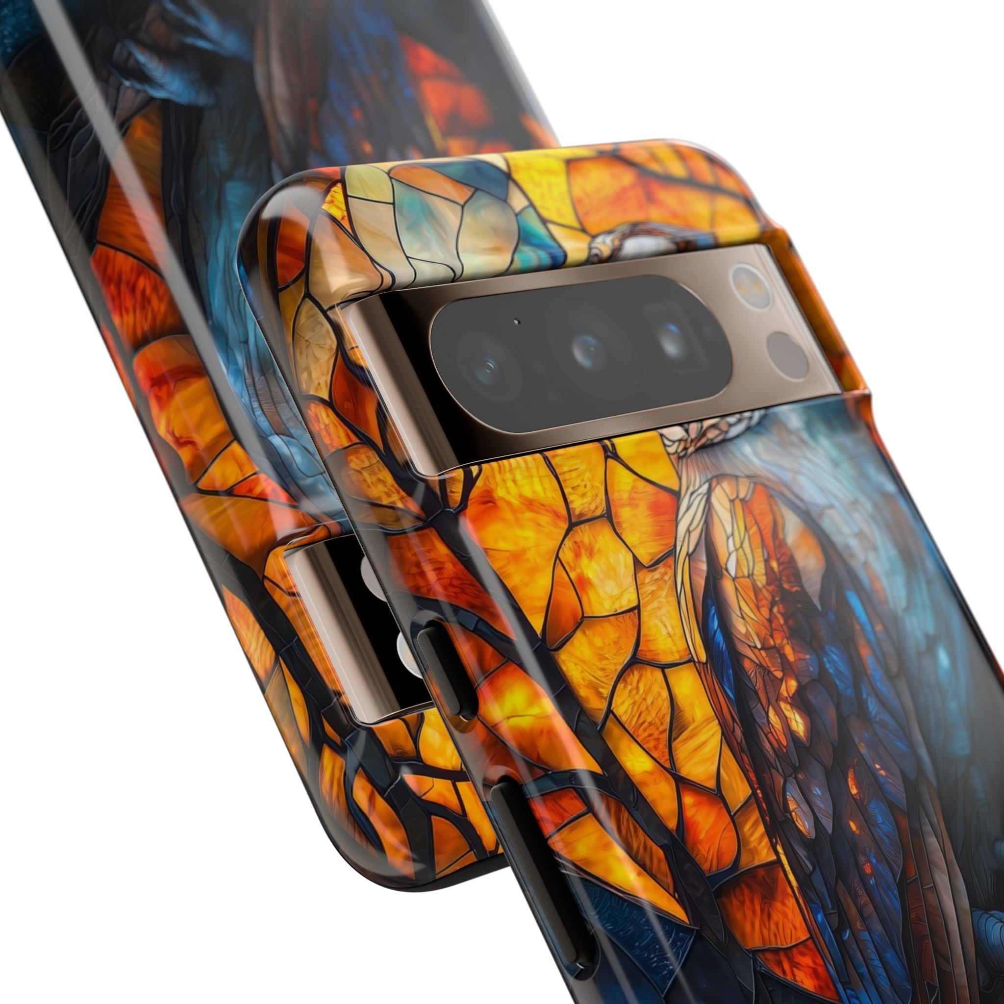 Owl Gazes Moonlight - Google Pixel Case