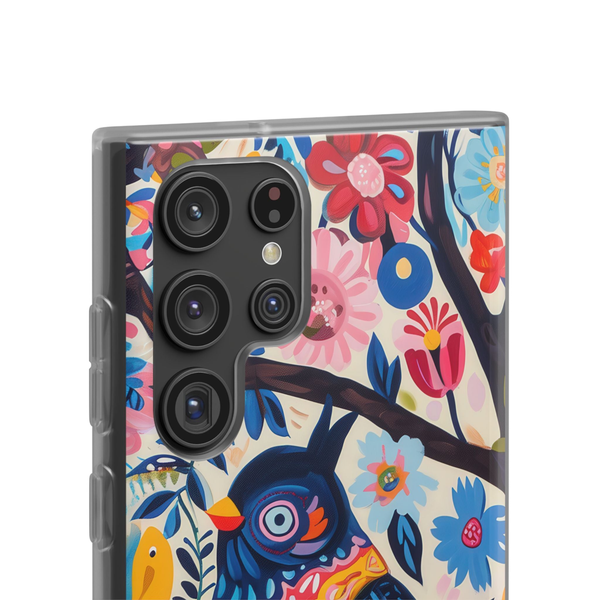 Owl Bloom Samsung S22 Ultra Case - Soft