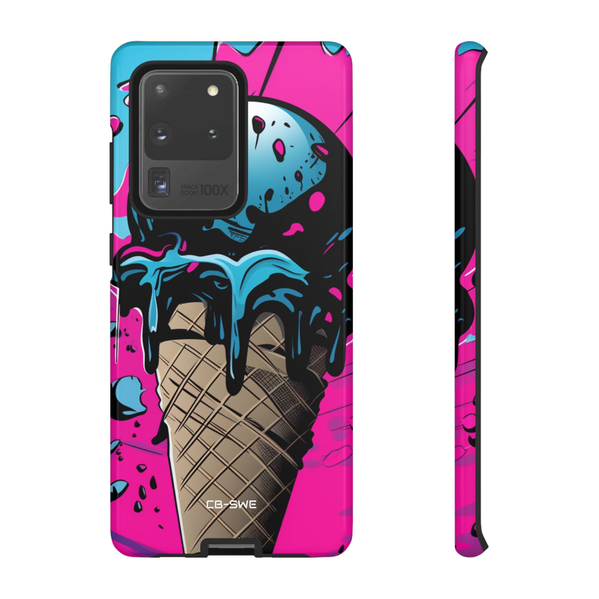Vibrant Ice Cream Splash - Samsung Case