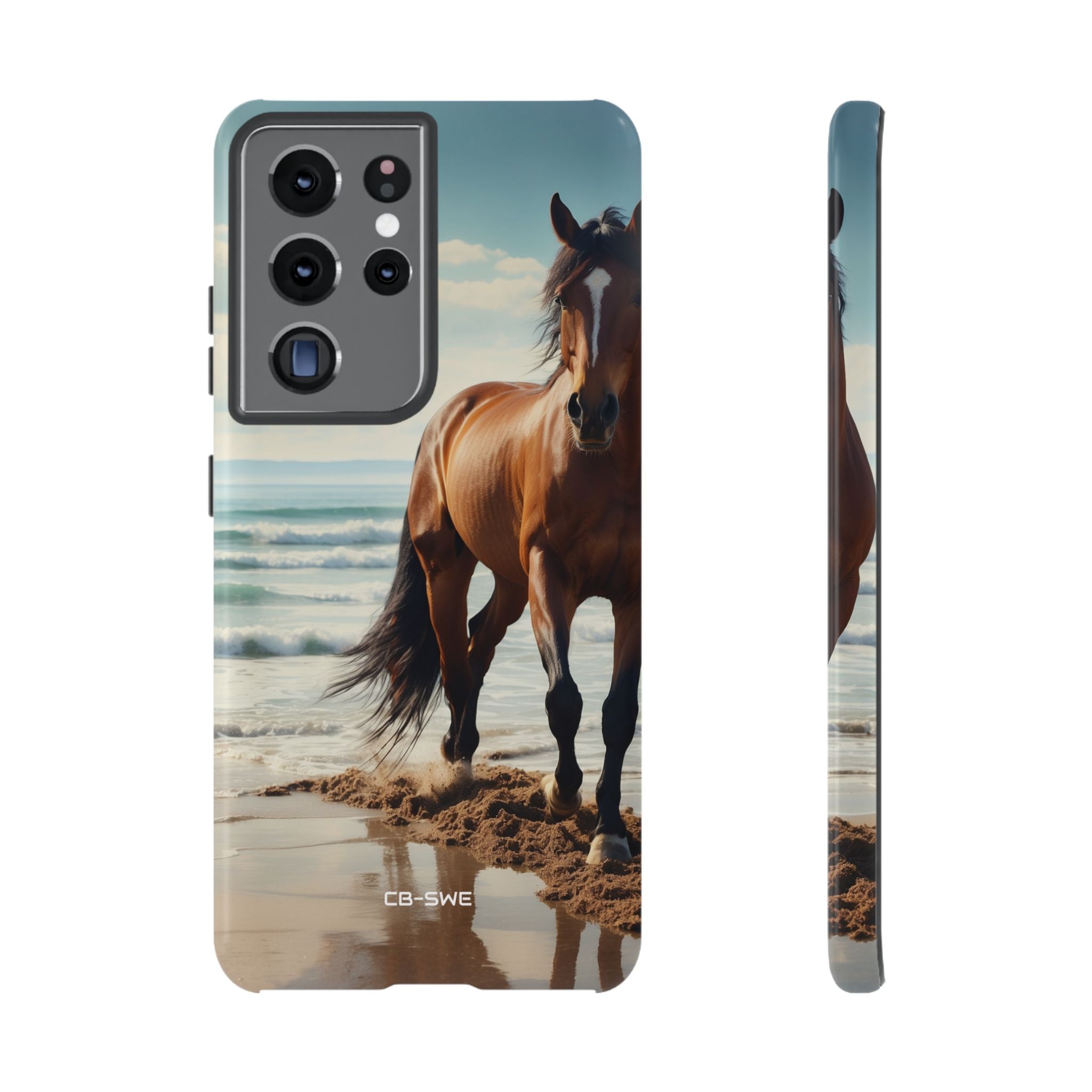 Horse Gallops Shoreline - Samsung Case