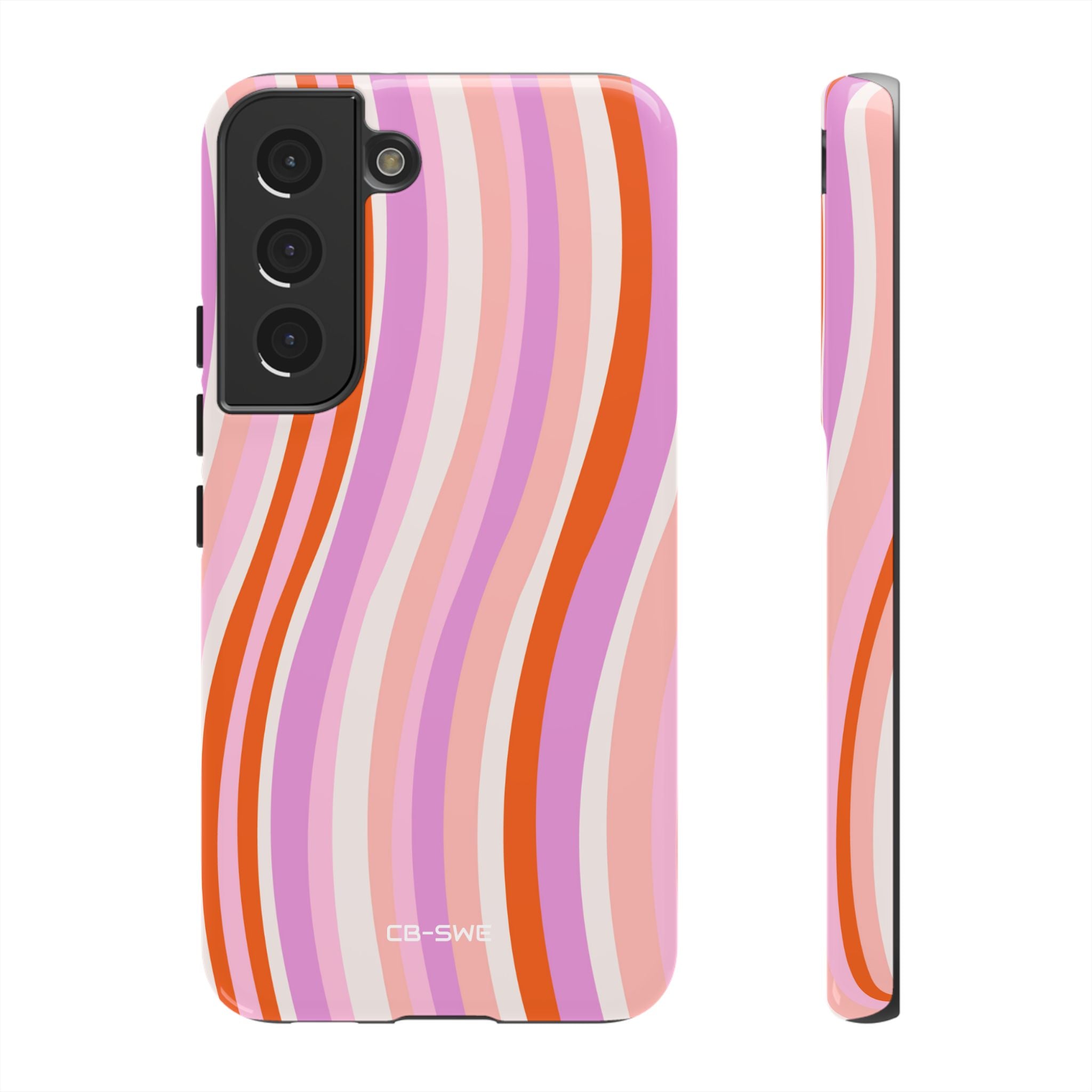 Vibrant Wave Symphony - Samsung Case