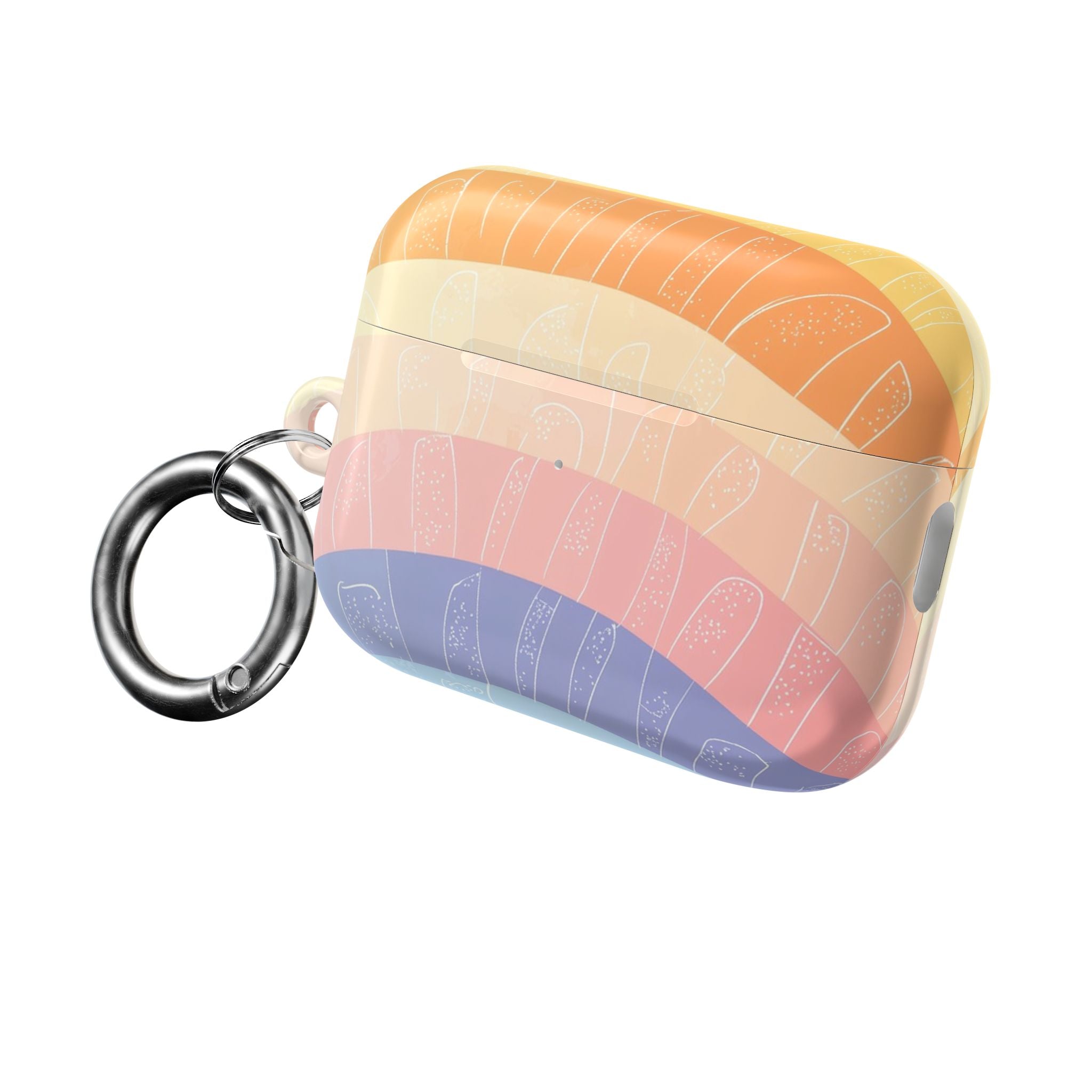 Pastelinen sateenkaaren hohde - AirPods Case