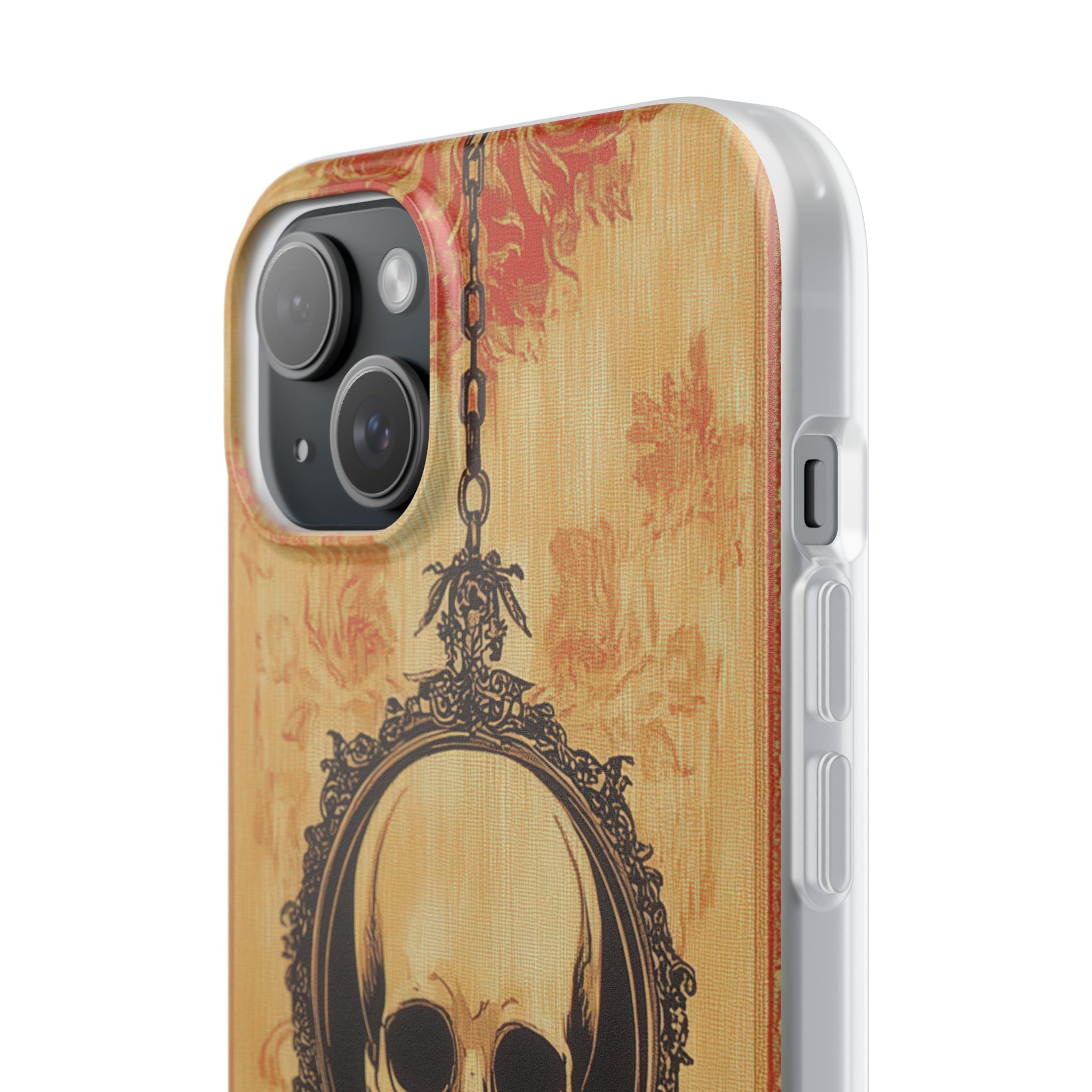 Skull Pendant iPhone 15 Plus Case - Soft