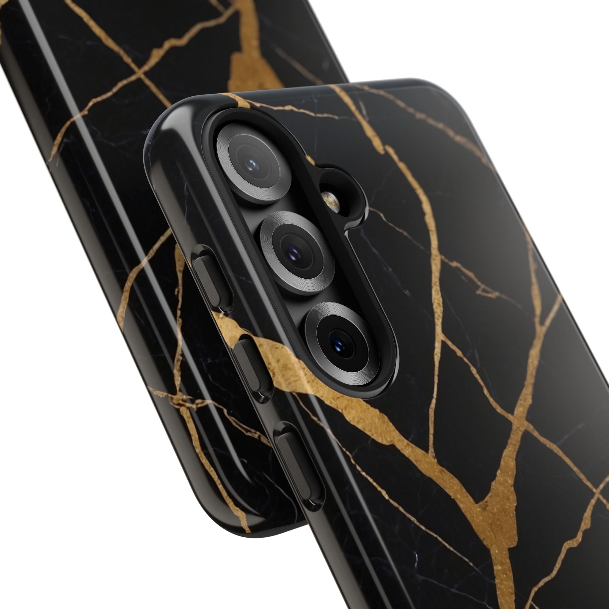 Golden Veins Twist - Samsung Case
