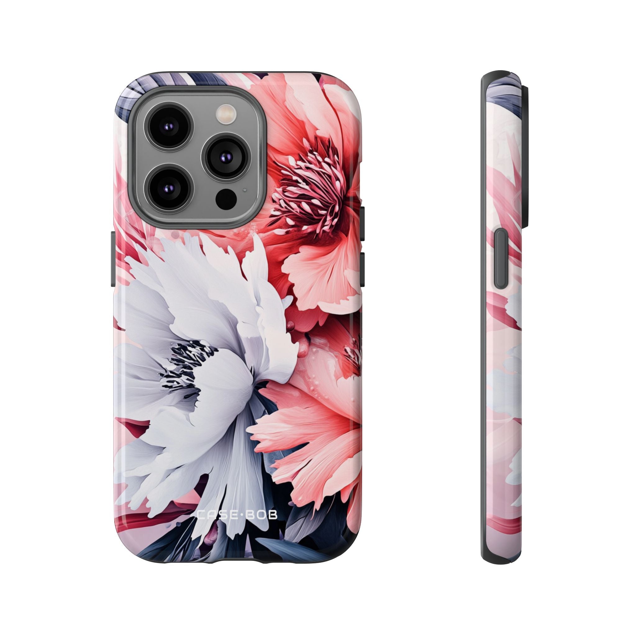 Coral Bloom iPhone 14 Pro Case - Tough