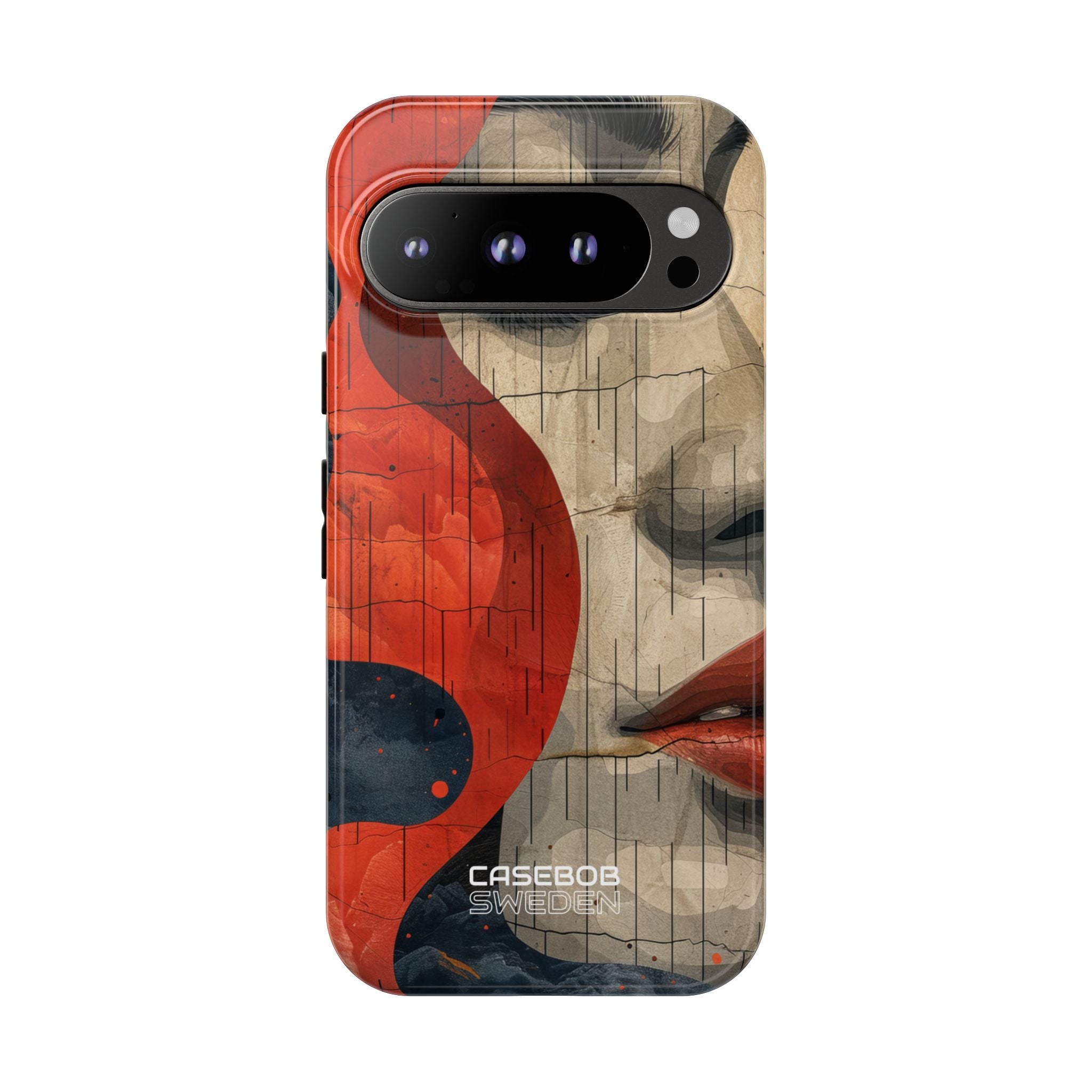 Crimson Flow Profile Google Pixel 9 - Resistente