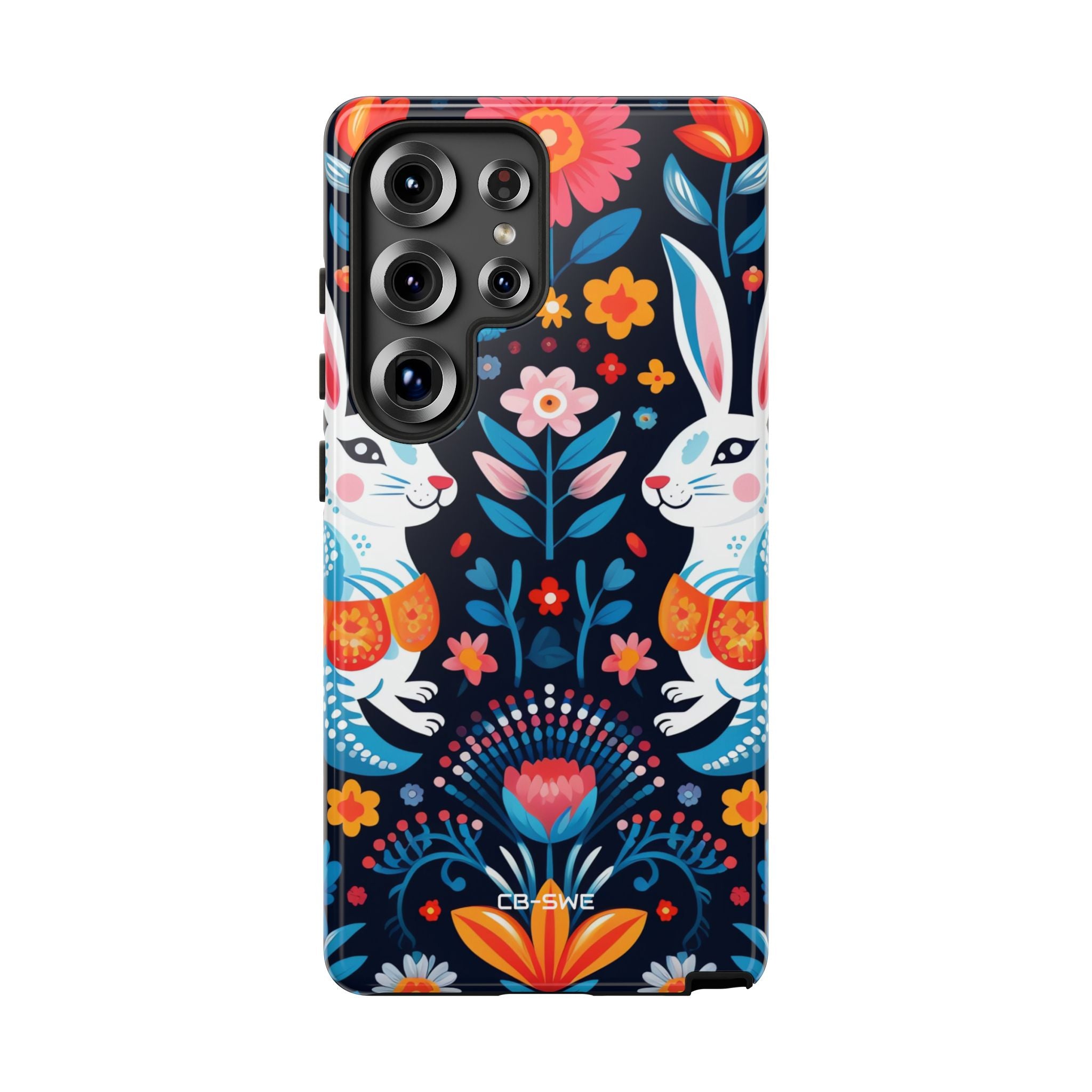 Bunnies Hop Flowers - Samsung Case