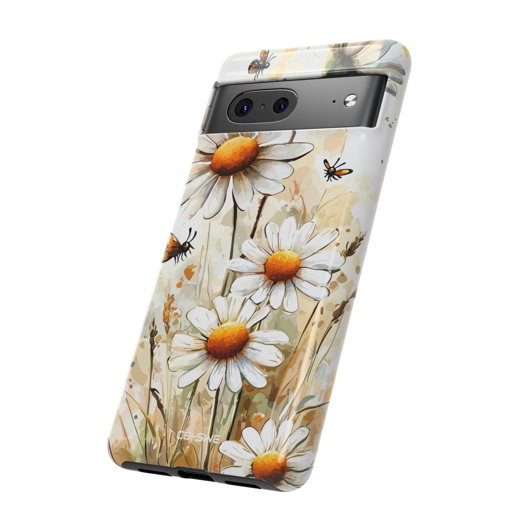 Daisies Dance Light - Google Pixel Case