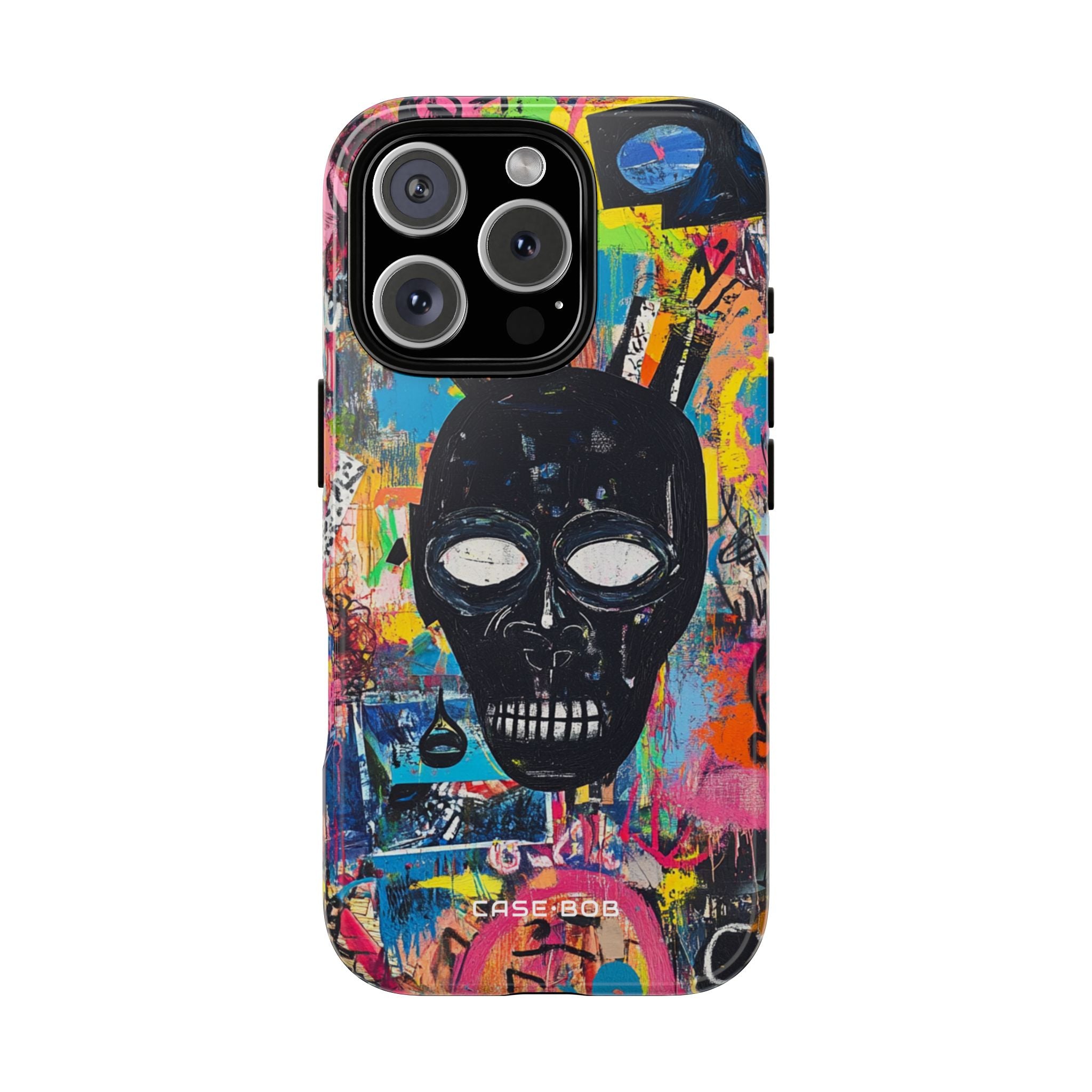 Skull Blaze iPhone 16 Pro Case - Tough