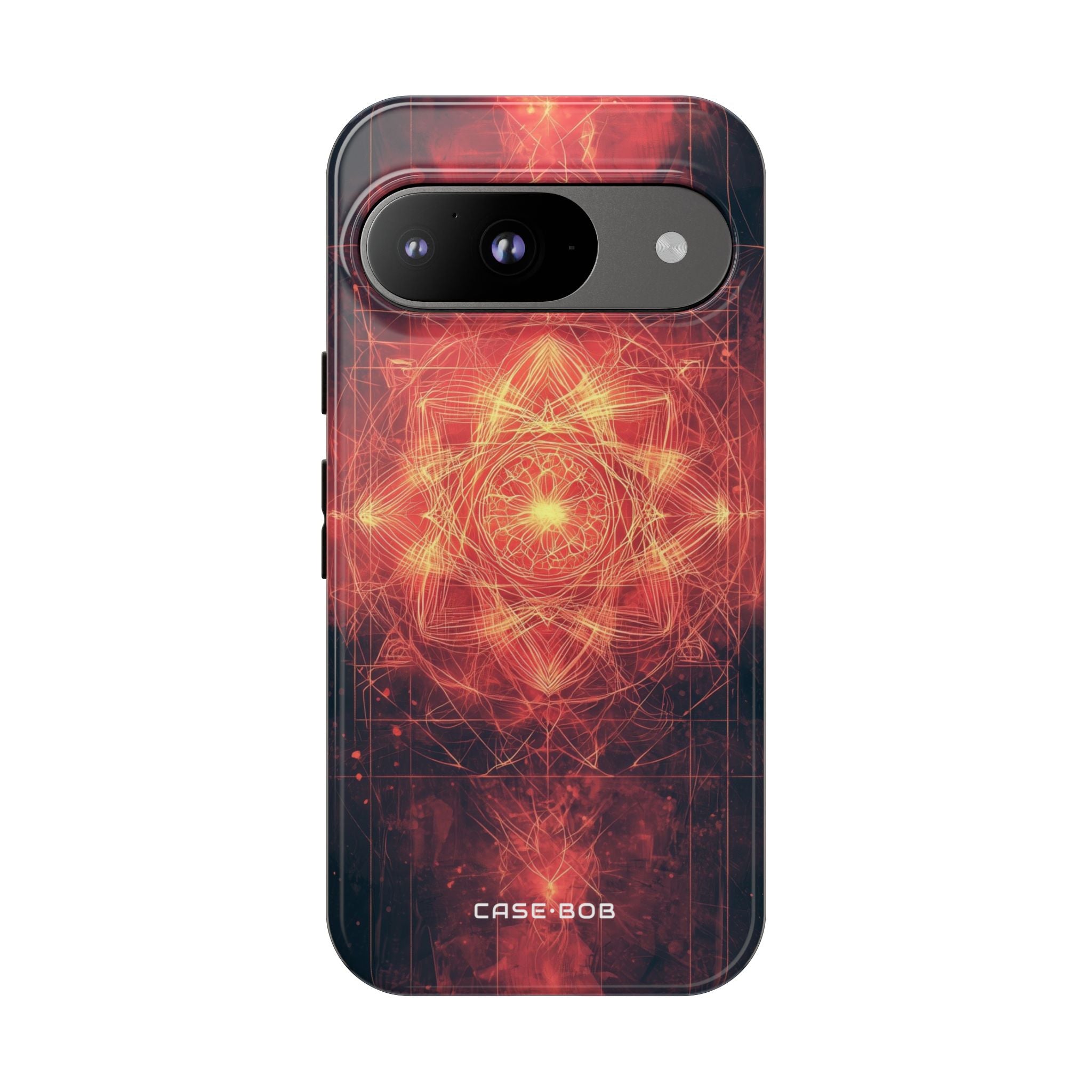 Radiant Mandala Google Pixel 9 Case - Tough