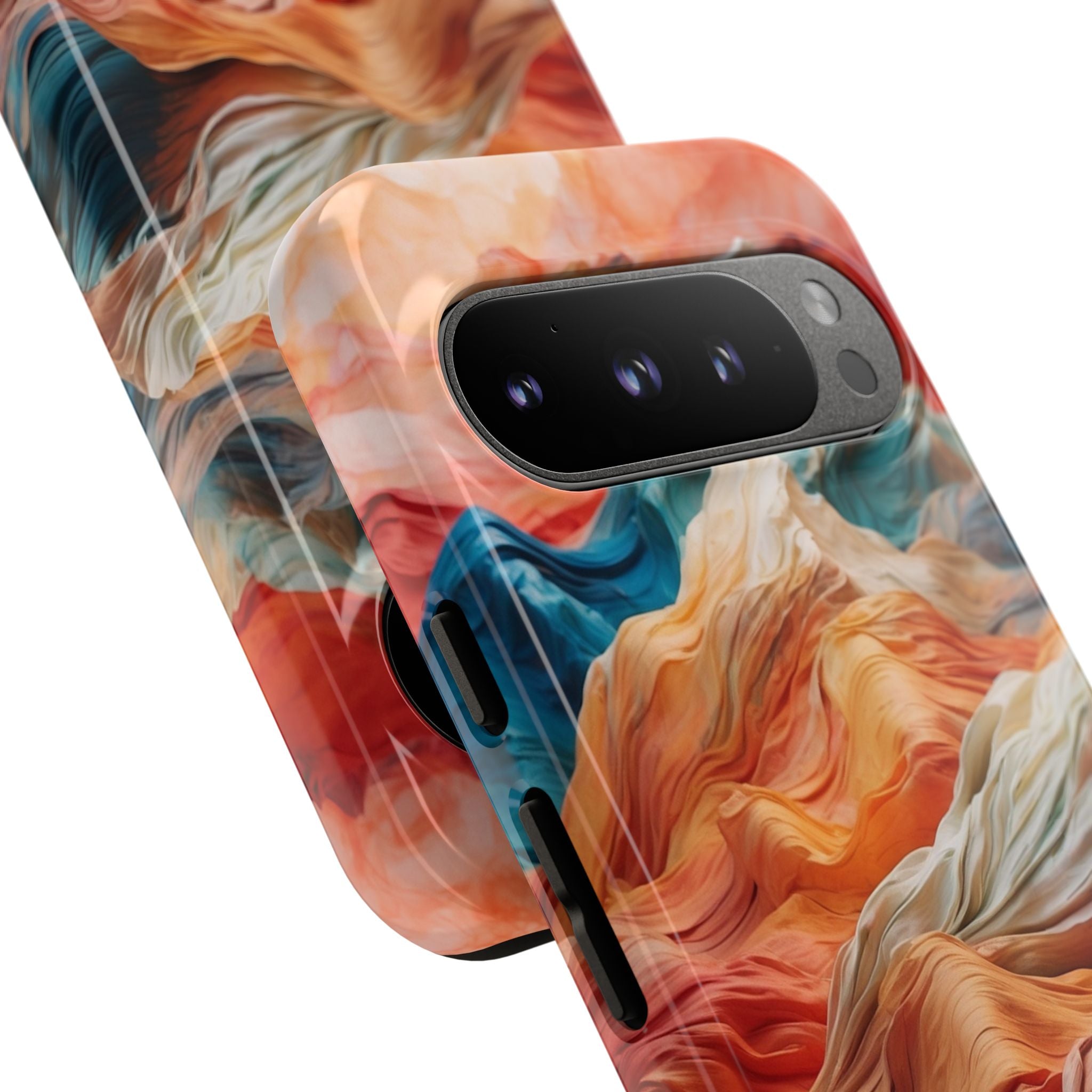 Mountain Waves Flow - Google Pixel Case