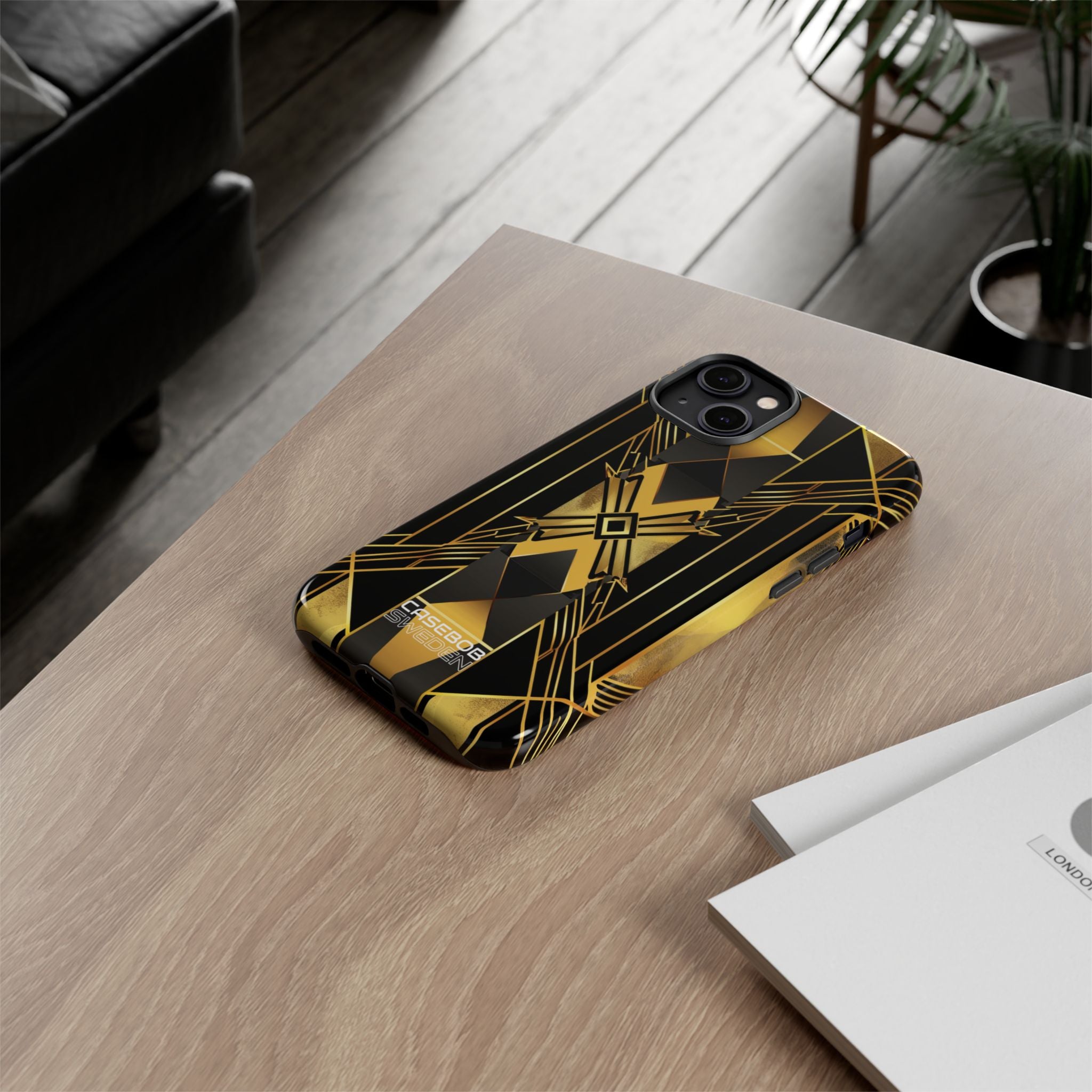 Golden Deco Symphony iPhone 14 - Tough