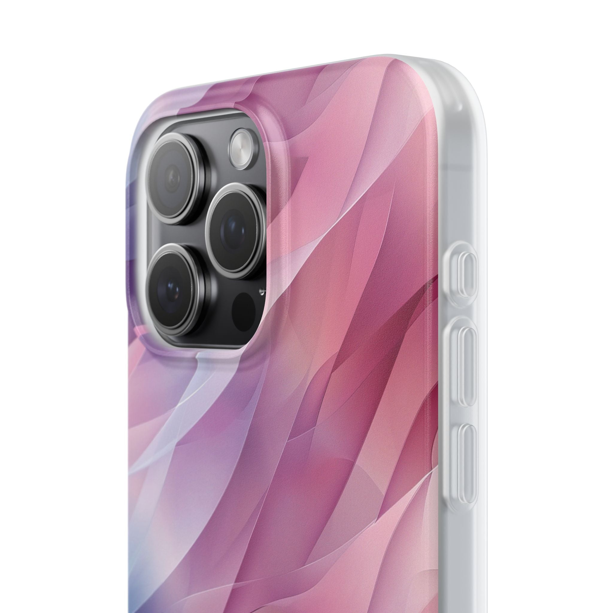 Pink Wave iPhone 15 Pro Max Case - Soft