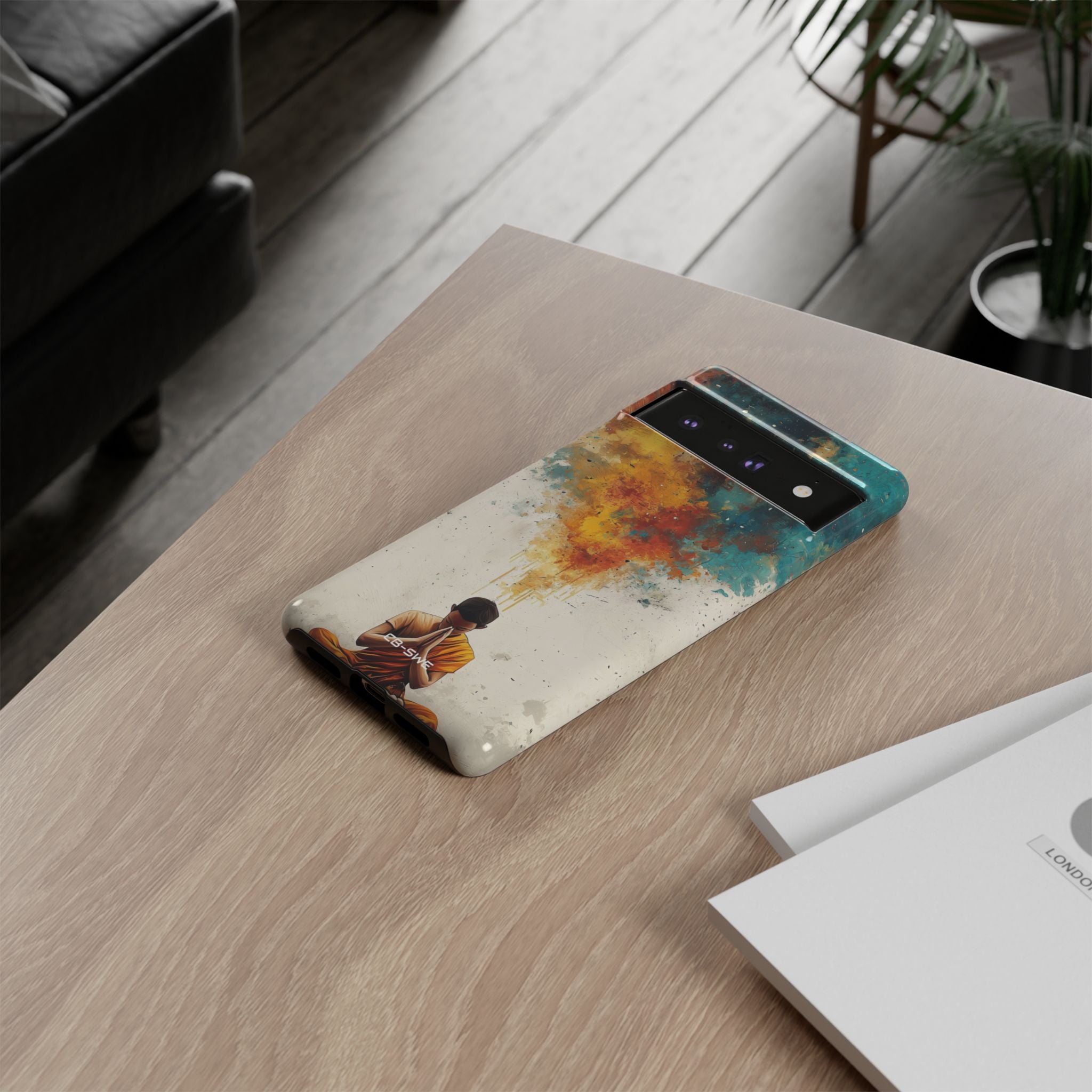 Monk Embracing Enlightenment - Google Pixel Case