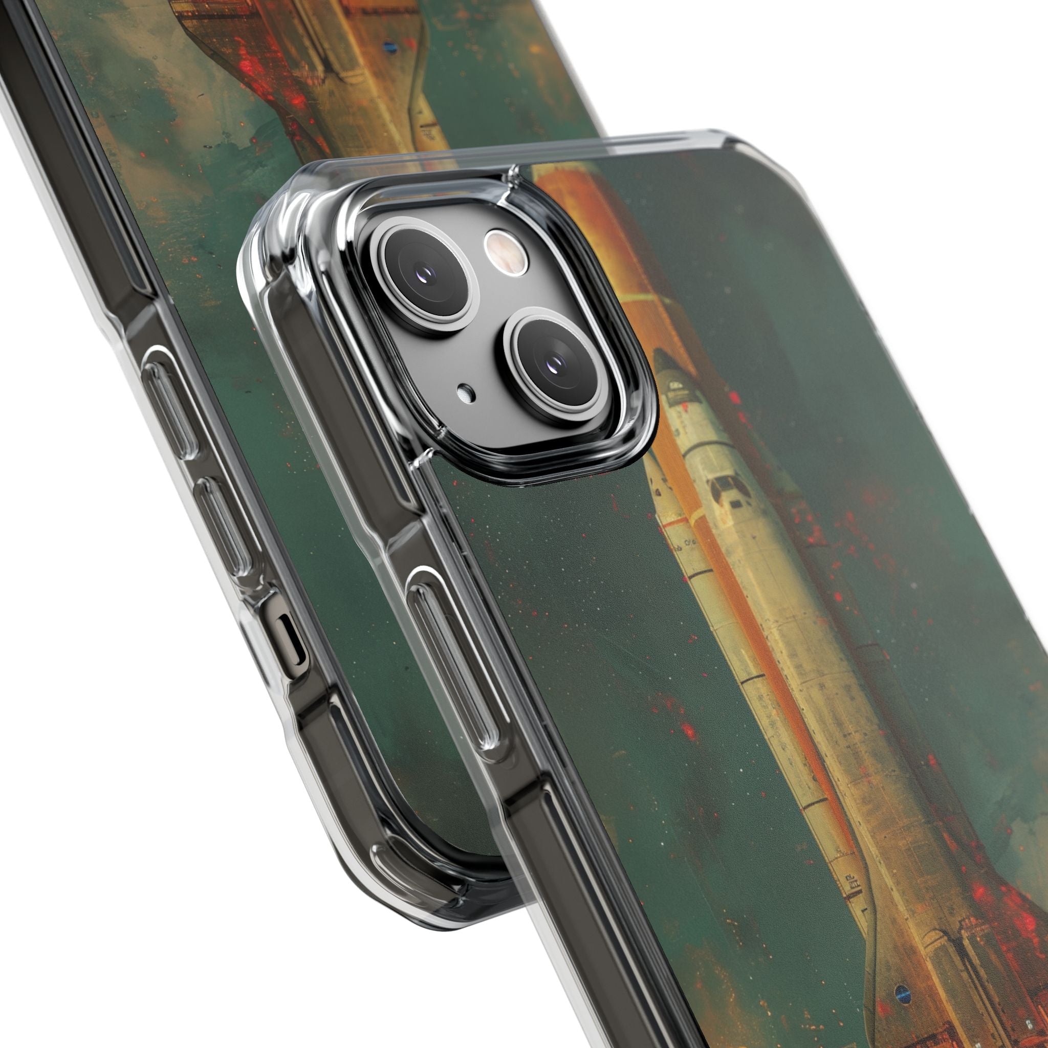 Cosmic Shuttle Ascent iPhone 14 - Impact Clear+