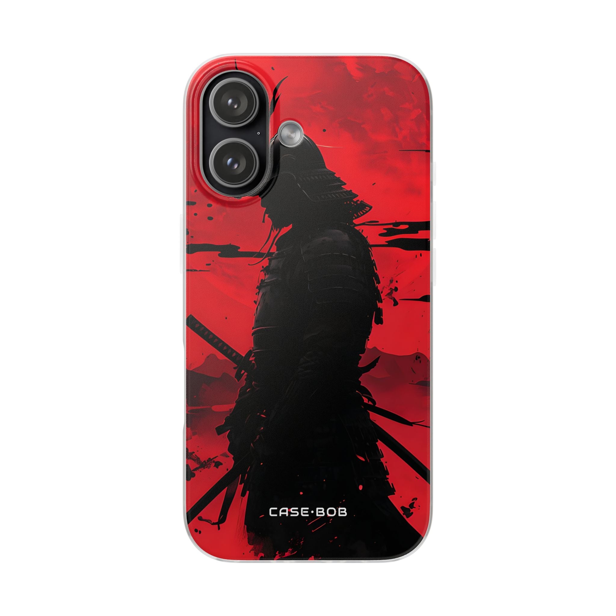 Crimson Samurai iPhone 17 Case - Soft