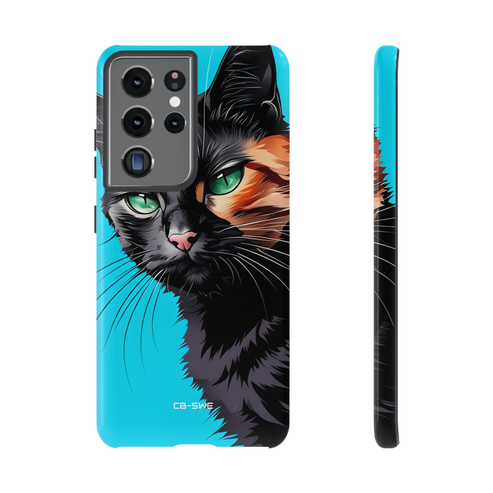 Curious Cat Stare - Samsung Case