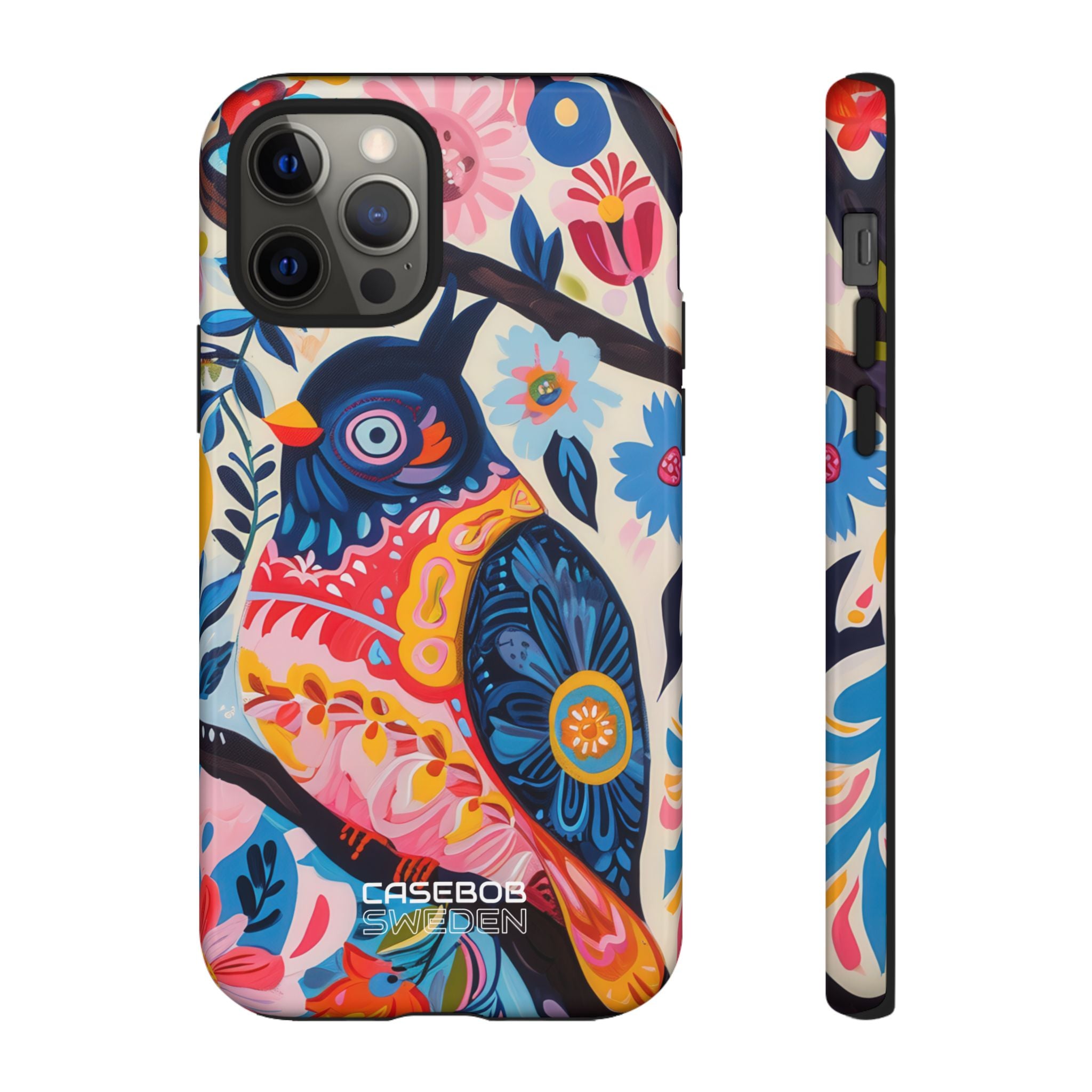 Whimsical Owl Garden iPhone 12 - Tough