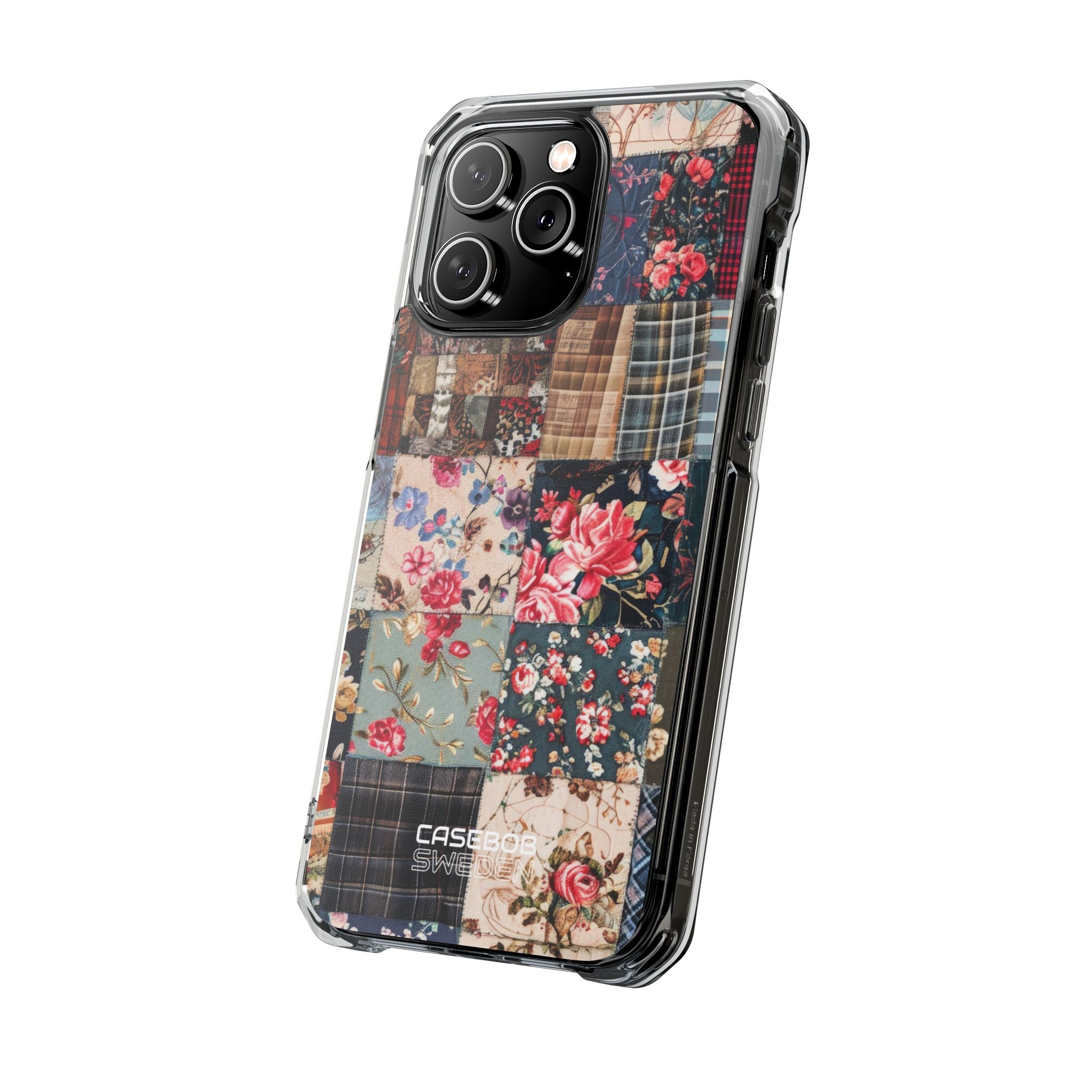 Patchwork Floral Quilt iPhone 14 - Impact Clear+
