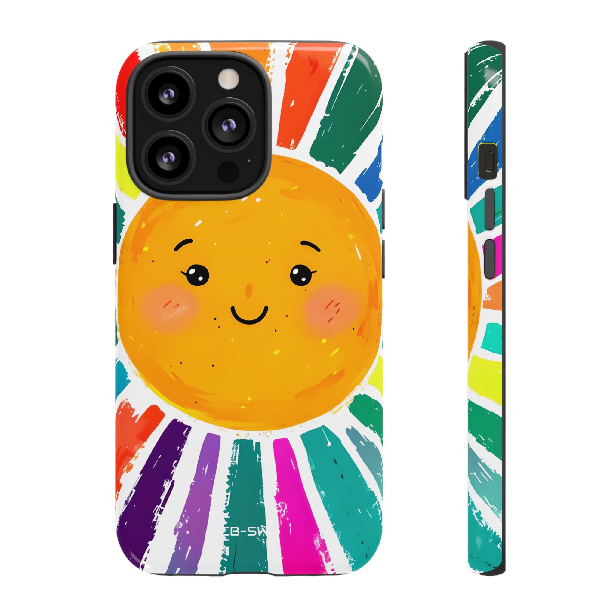 Radiant Smiling Sun - iPhone Case