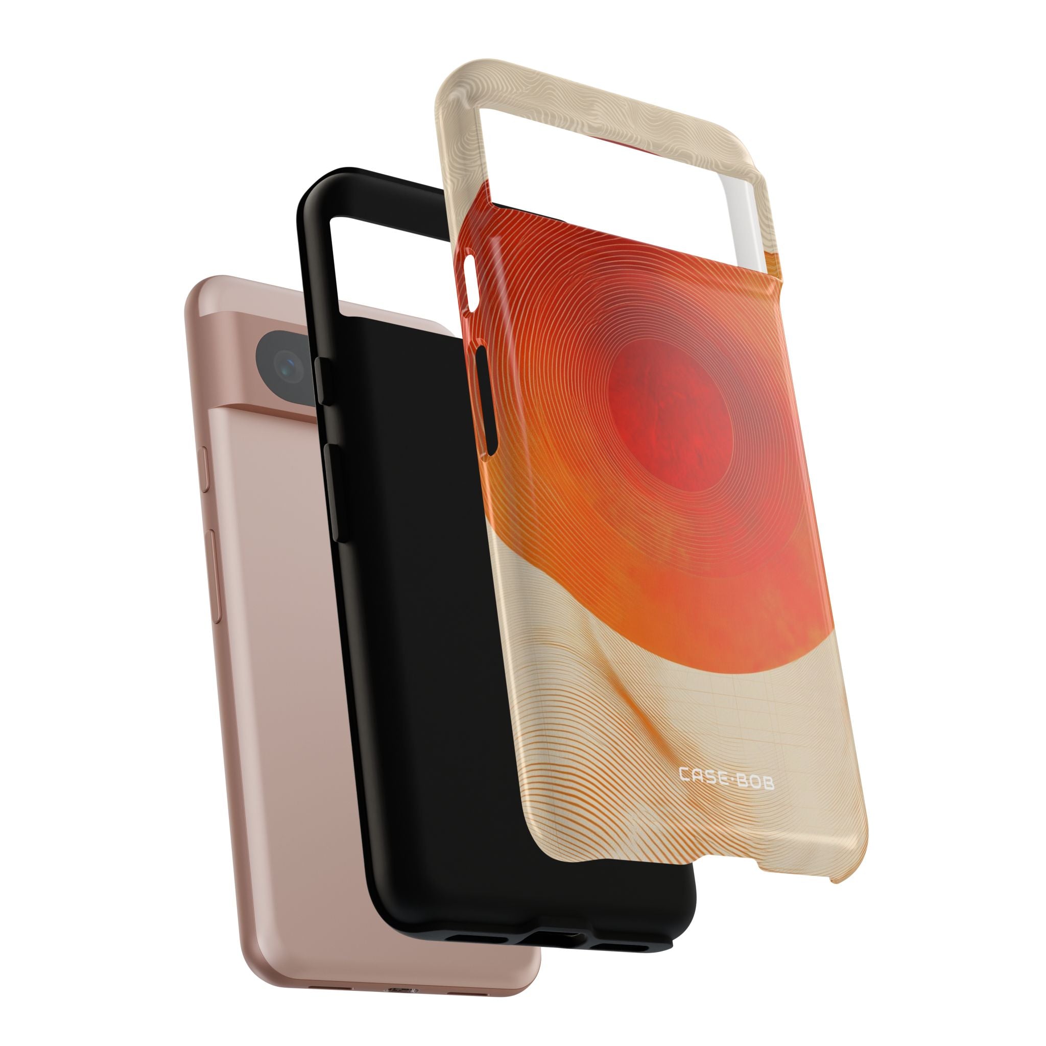 Sunburst Swirl Google Pixel 8 Case - Tough