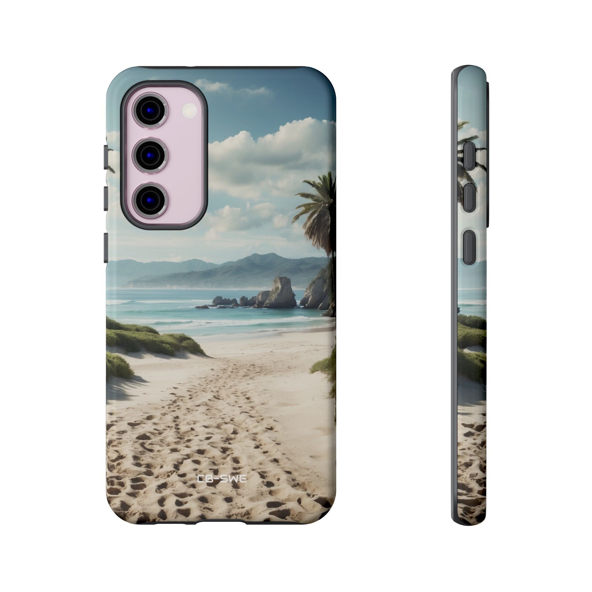 Footprints Trace Sand - Samsung Case