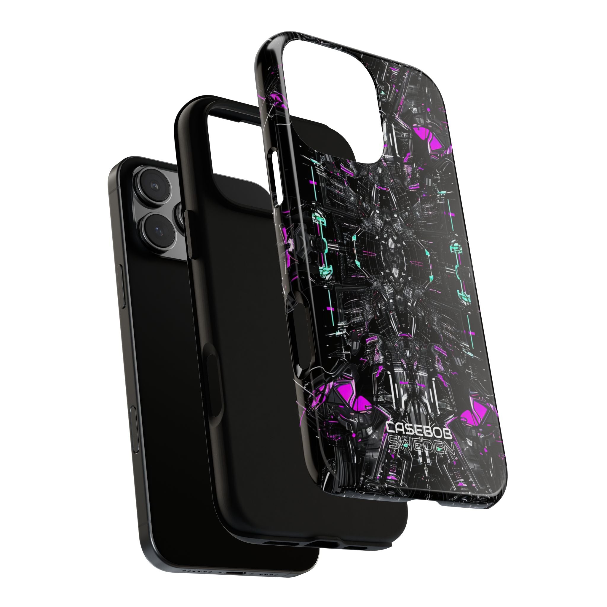 Cybernetic Neon Nexus iPhone 16 - Tough