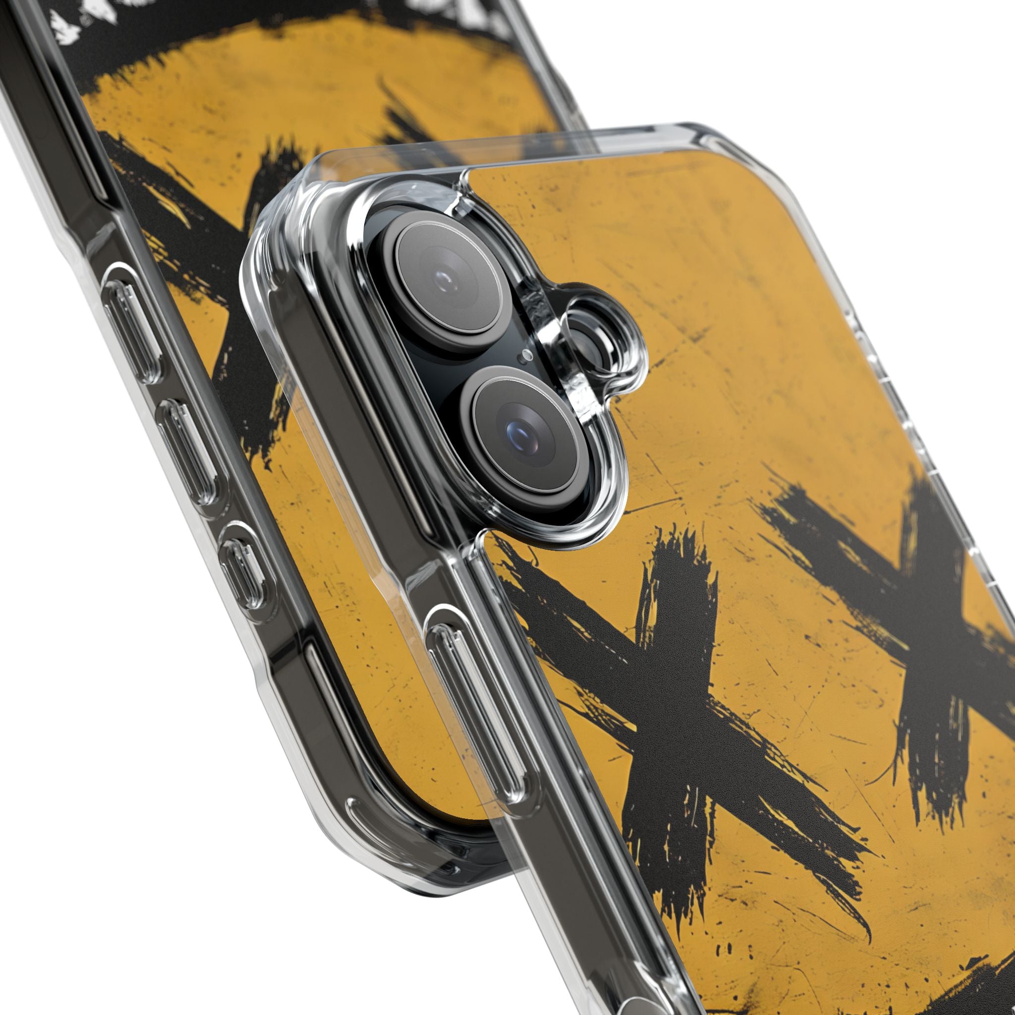 Jagged Smile Yellow iPhone 15 Case - Impact