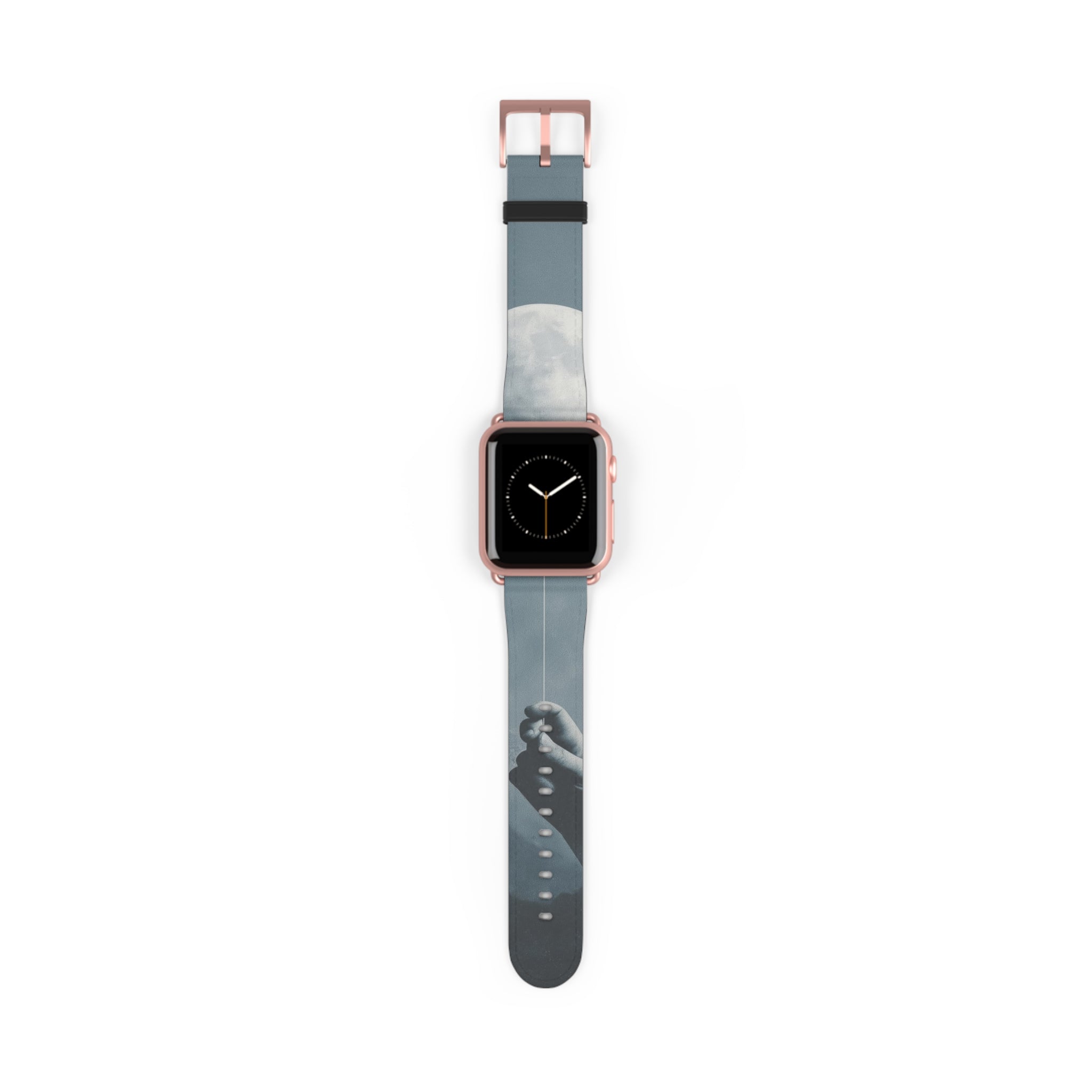 Moon Balloon Blue - Watch Band