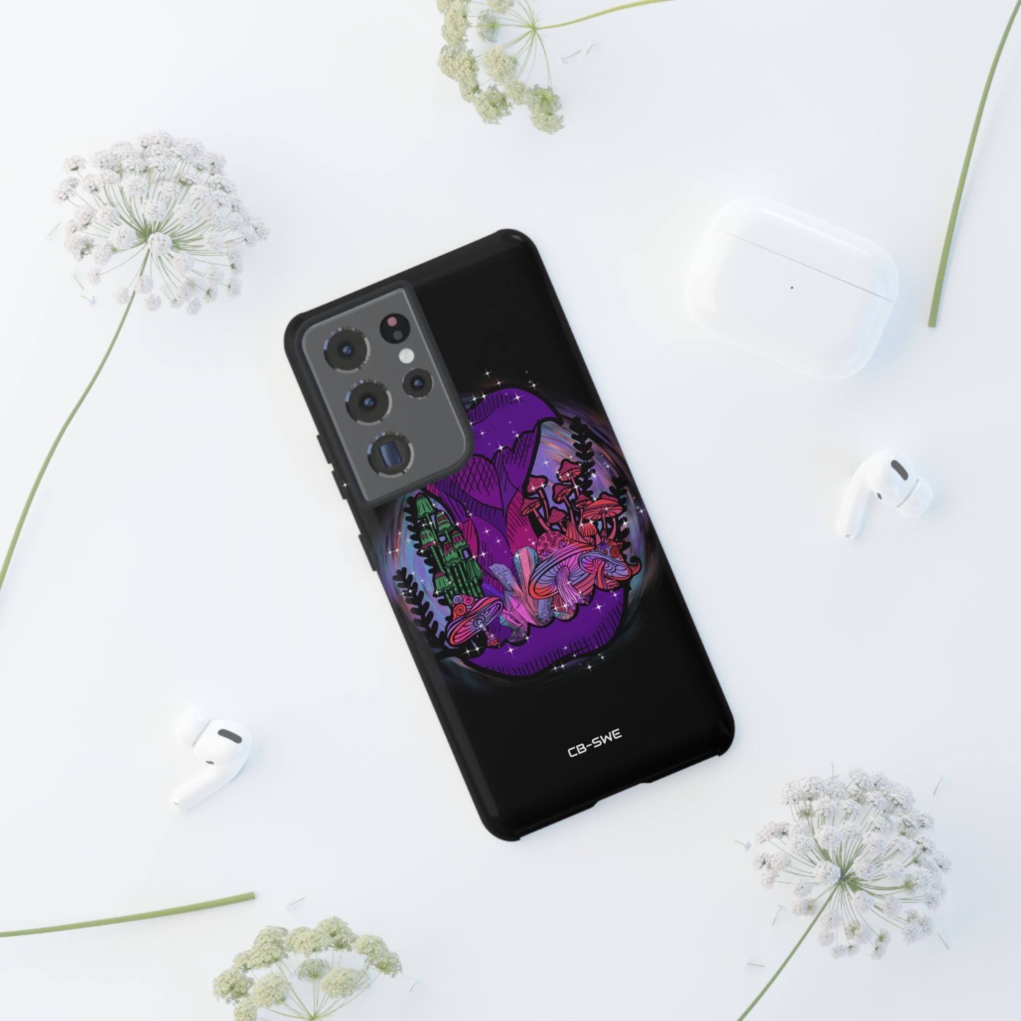 Mystical Purple Apple - Samsung Case