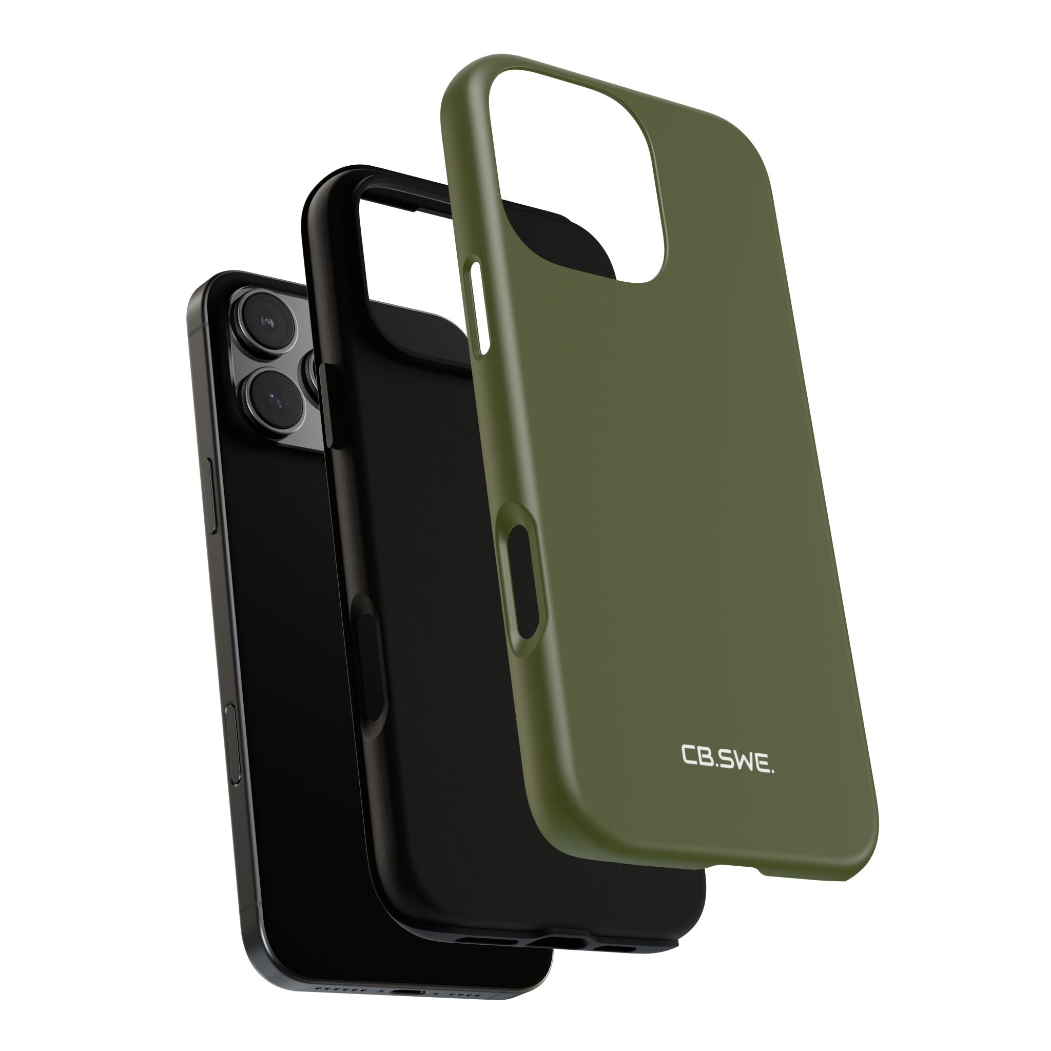 Armeegrüne iPhone-Hülle – Robust