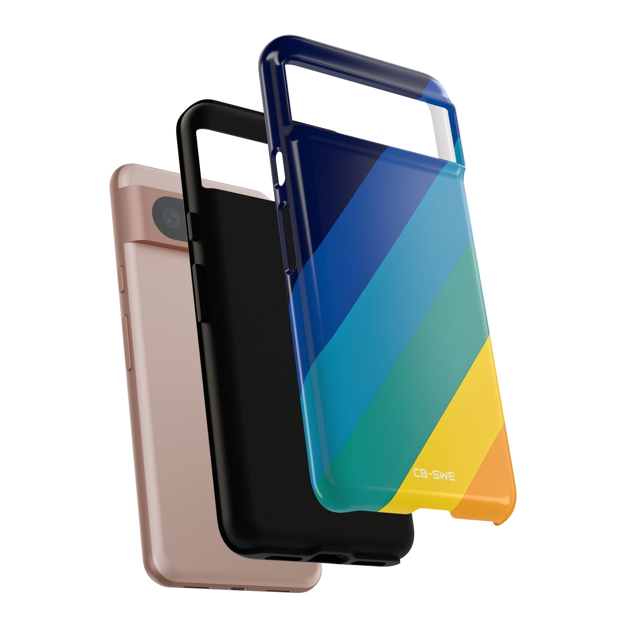 Diagonal Color Spectrum - Google Pixel Case